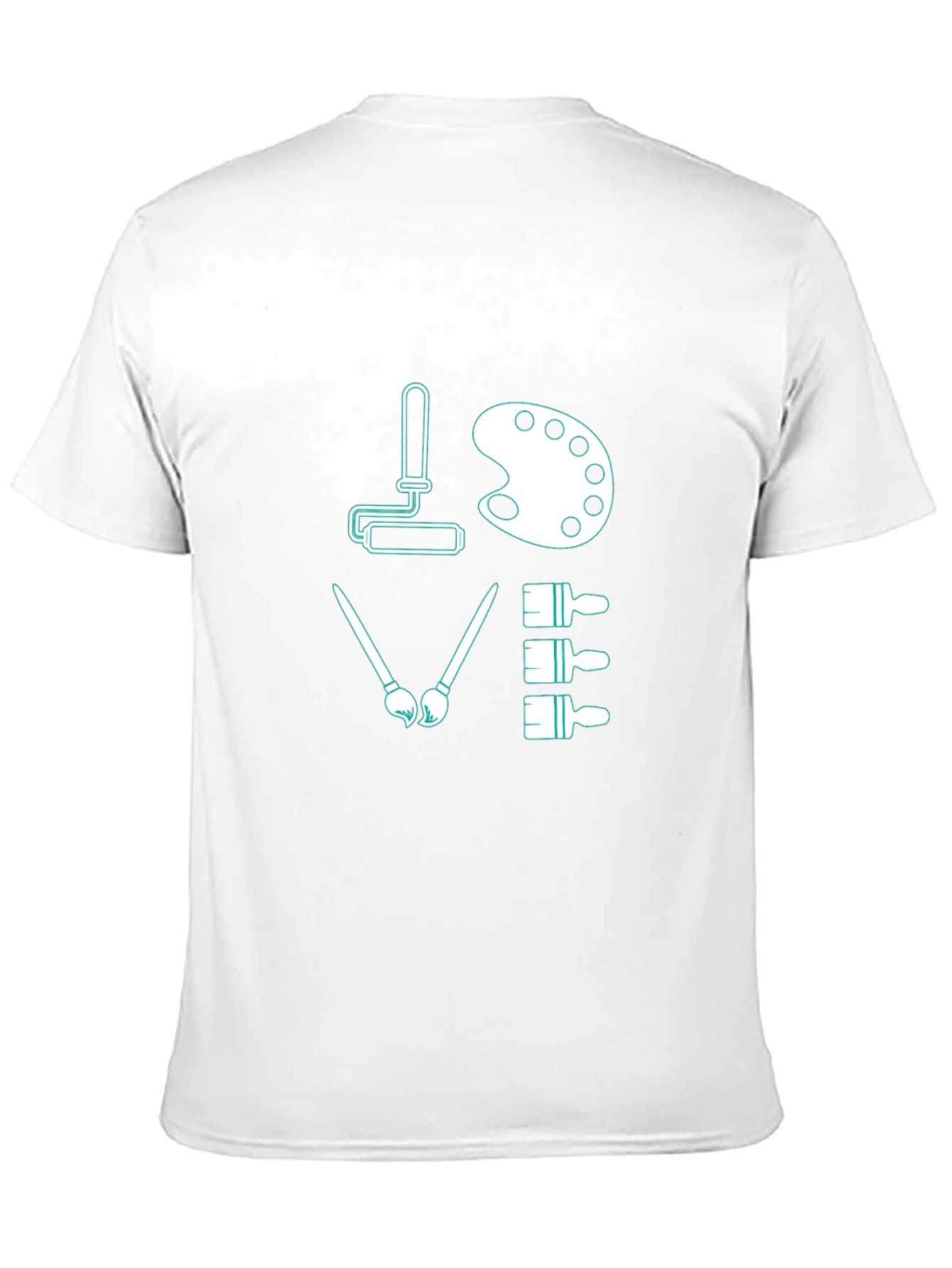 Painters Love T-Shirt - Artistic Design