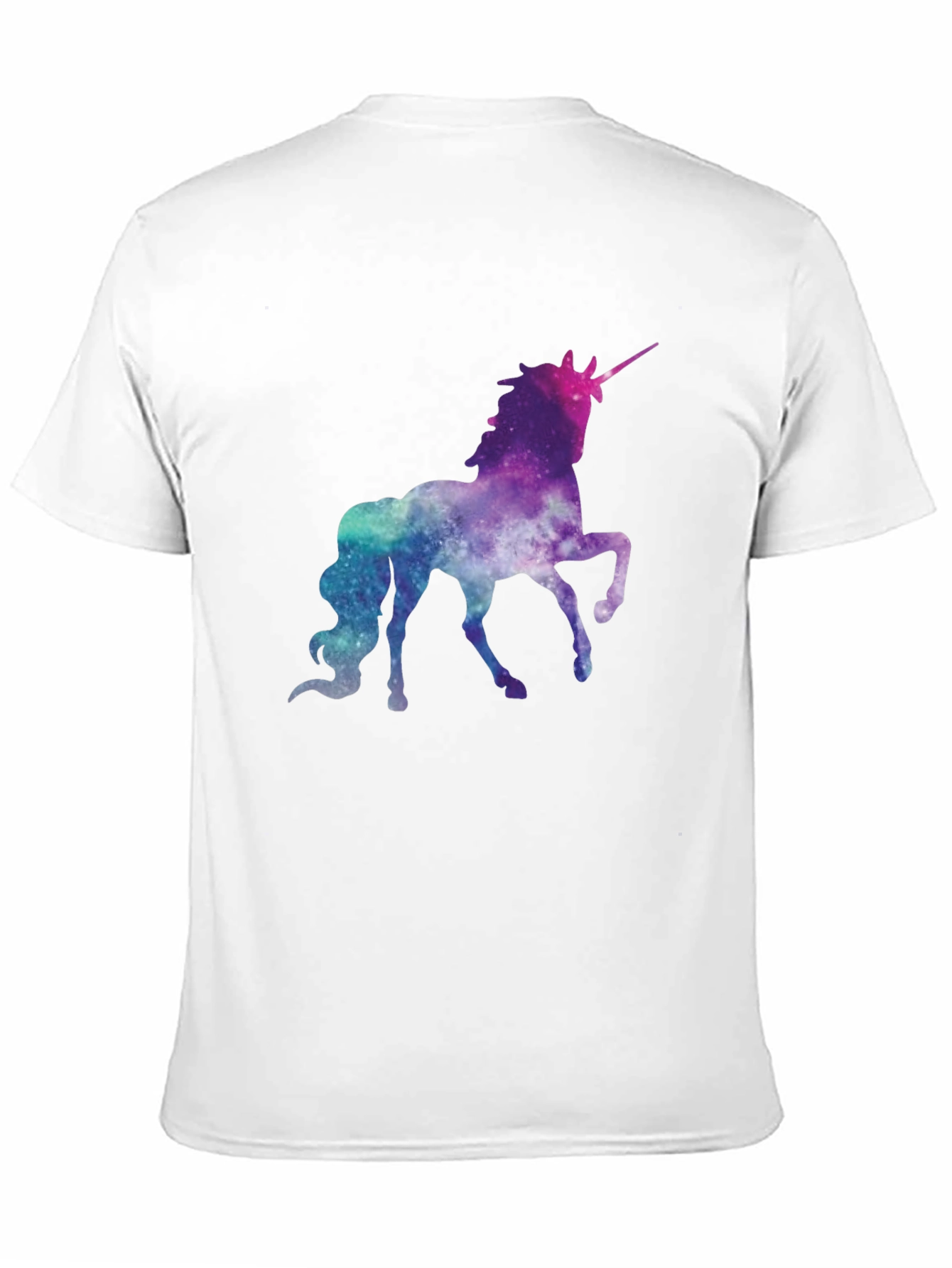 Galaxy Unicorn Black T-Shirt