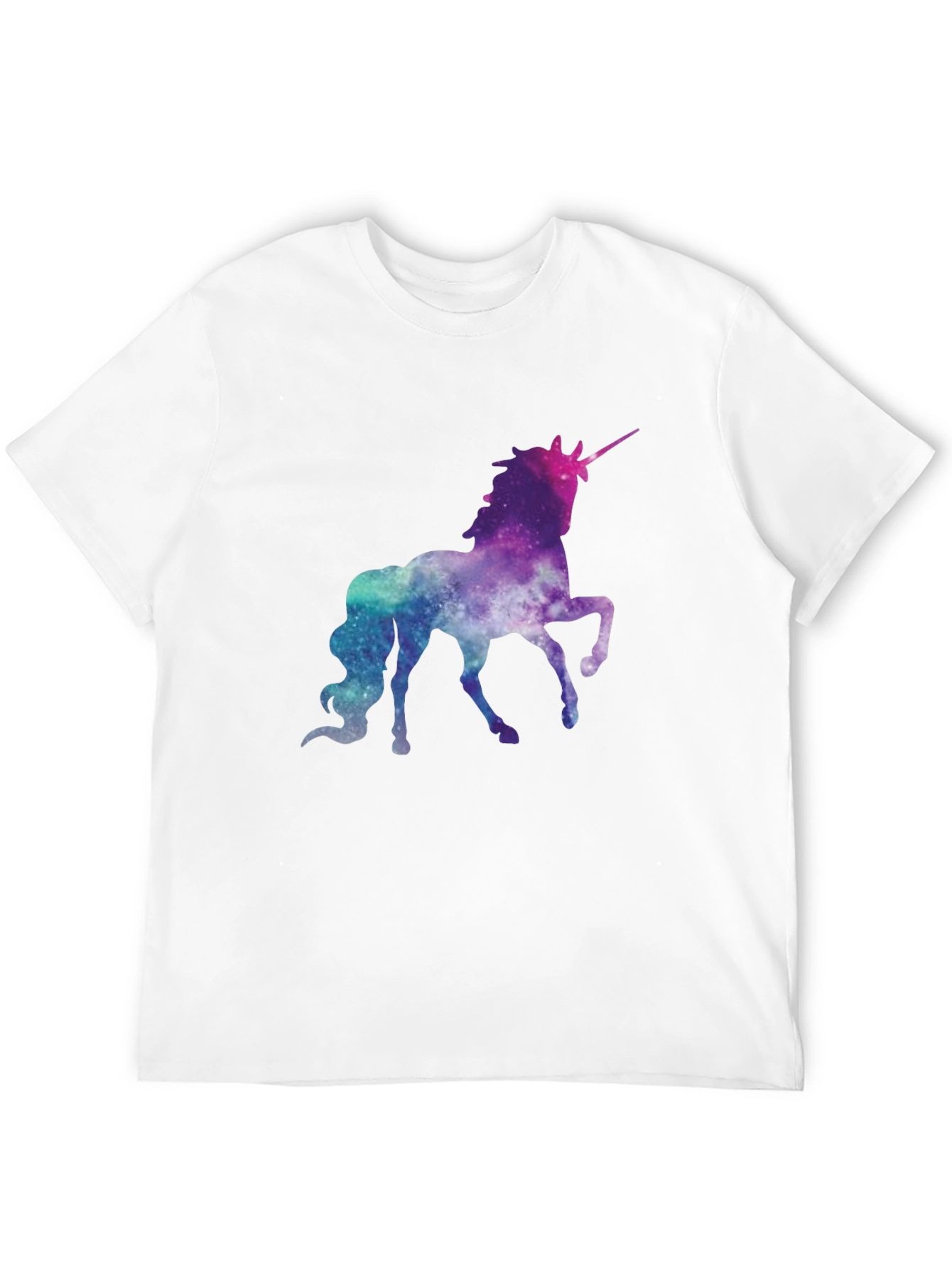 Galaxy Unicorn Black T-Shirt