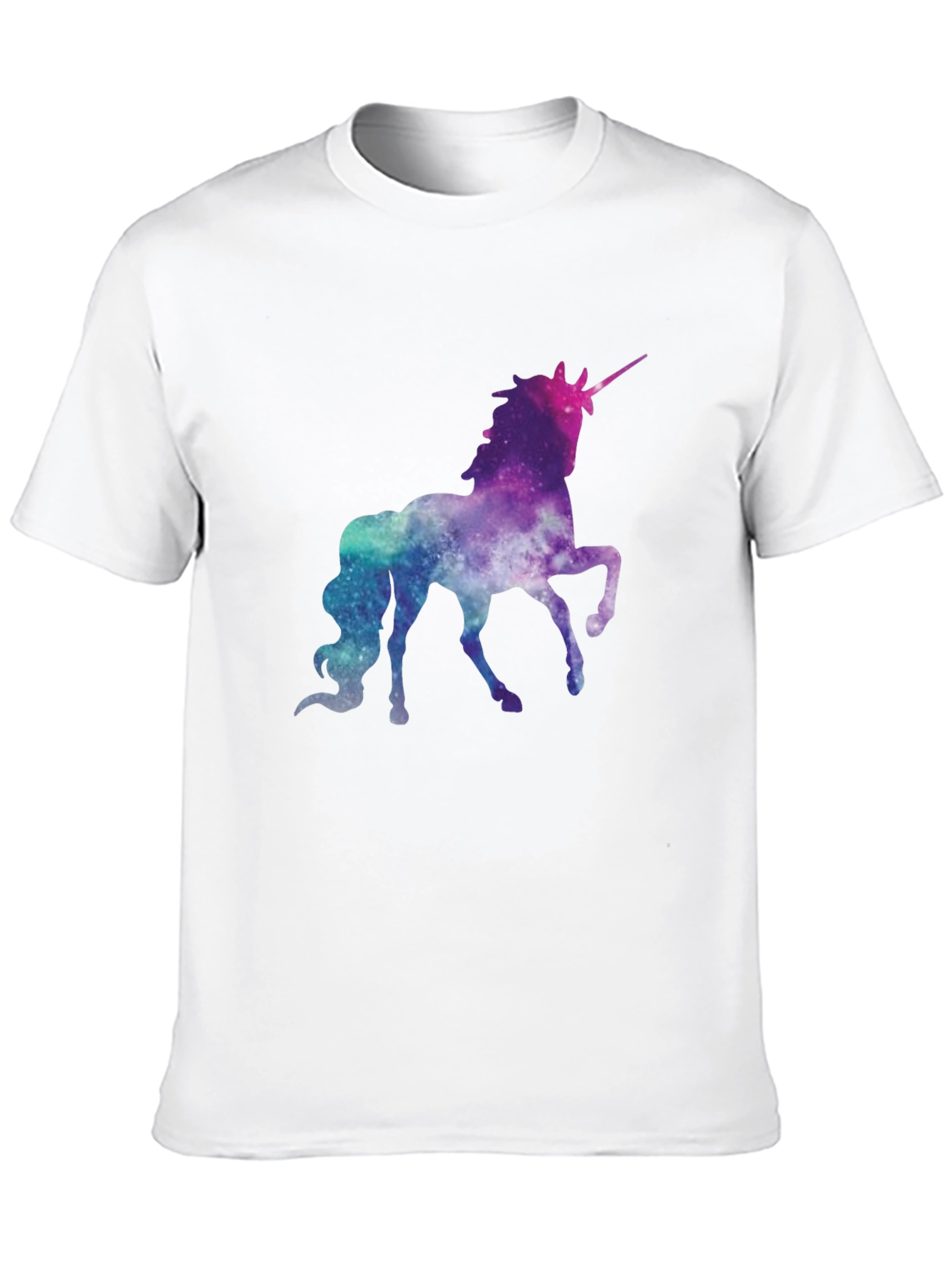 Galaxy Unicorn Black T-Shirt