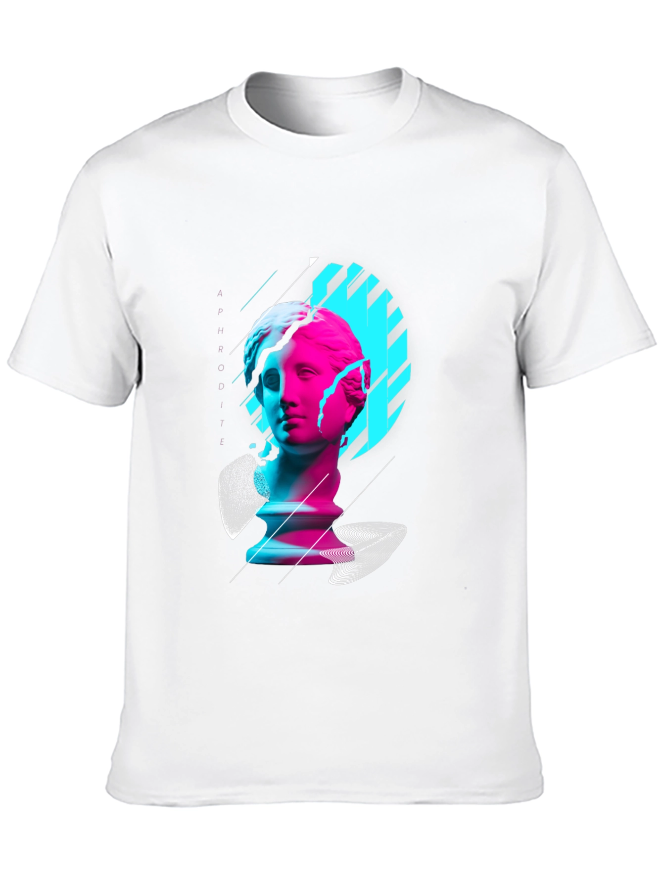 Aphrodite Graphic Tee - Stylish Black T-Shirt