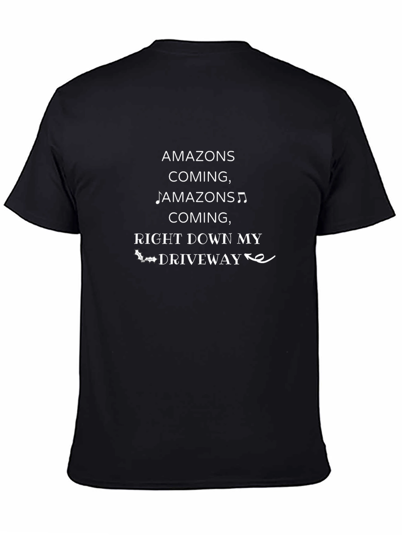 Amazons Coming Funny Mens Graphic T-Shirt