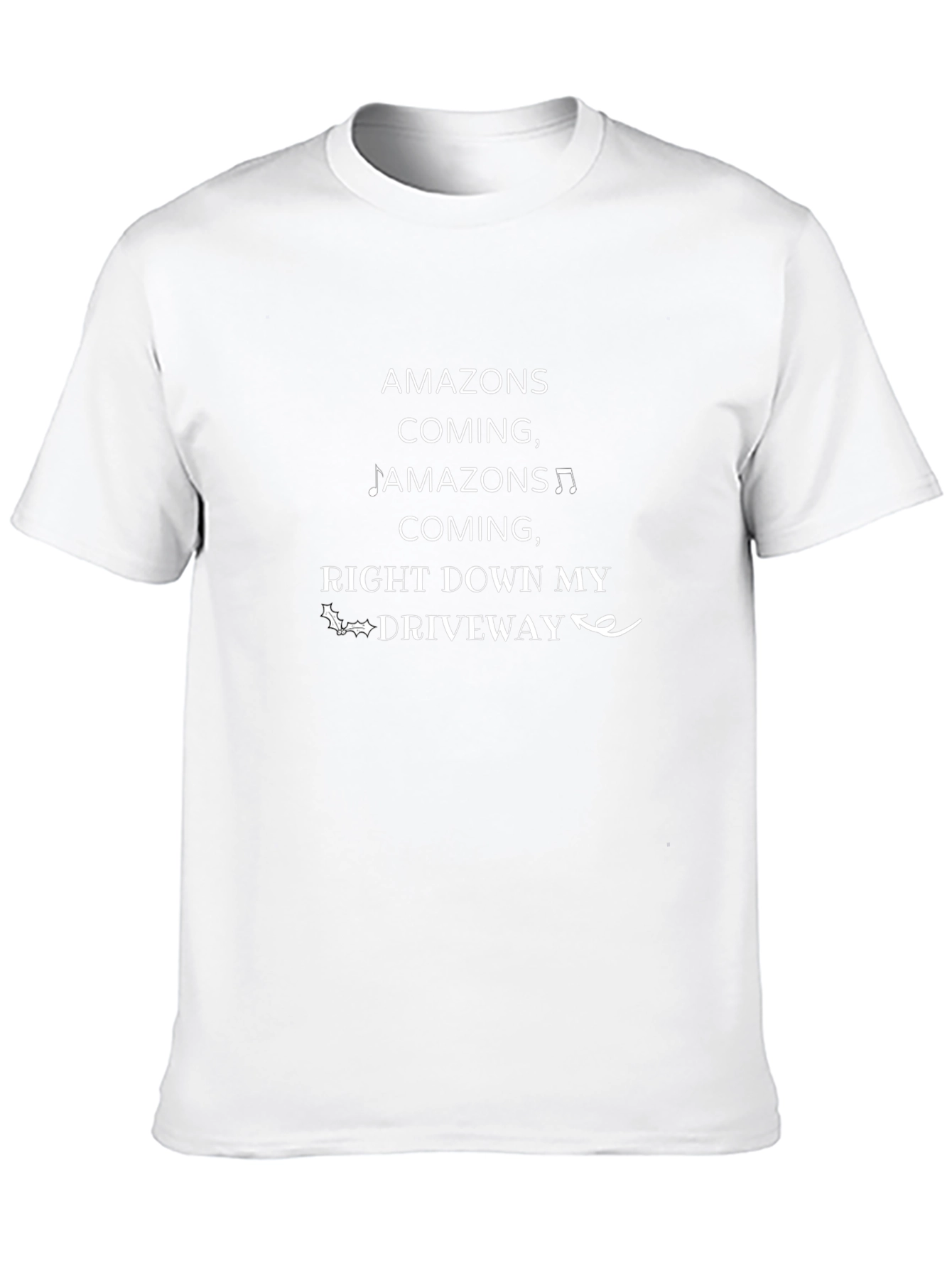 Amazons Coming Funny Mens Graphic T-Shirt