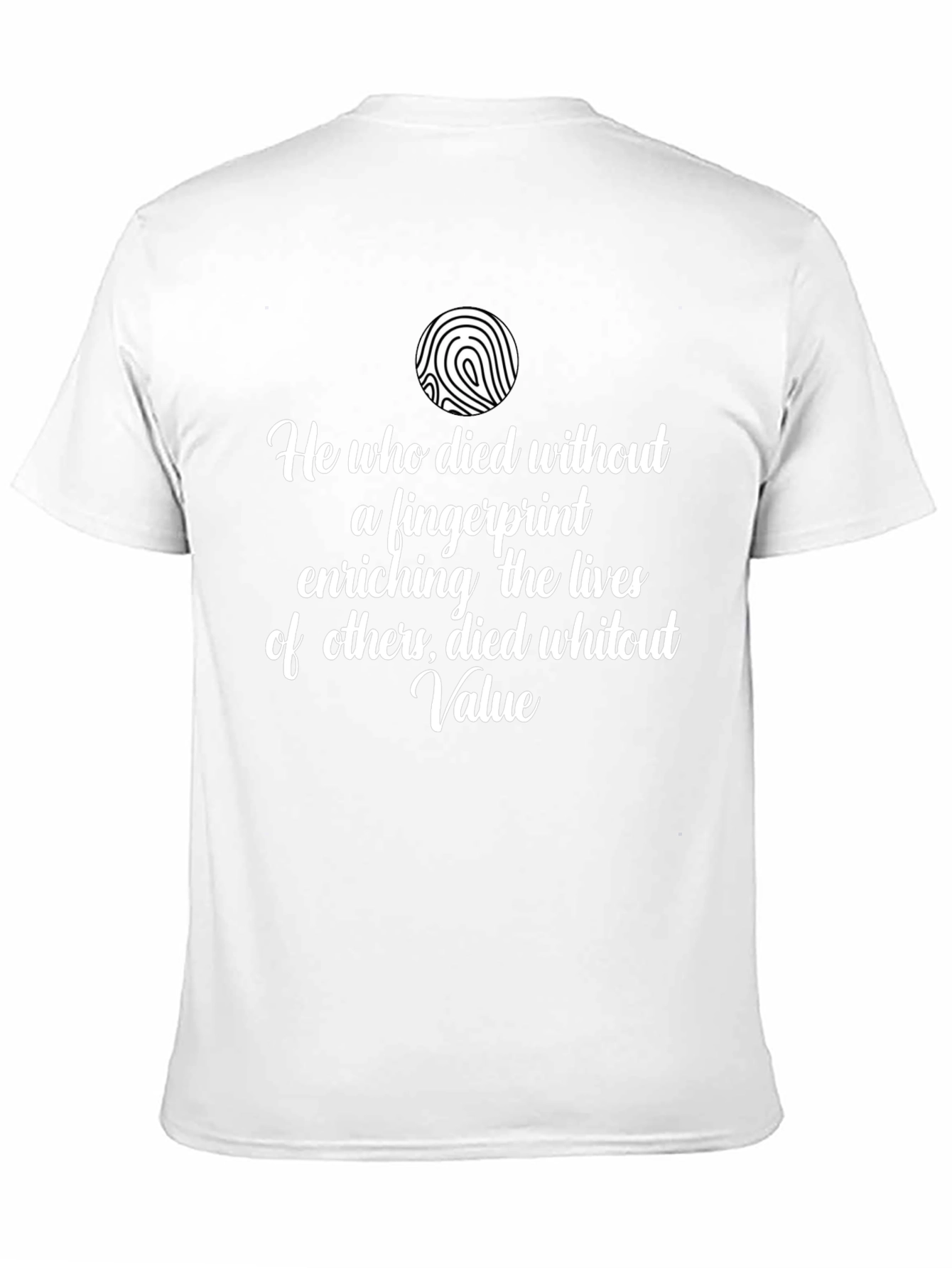 Fingerprint Value Graphic Tee