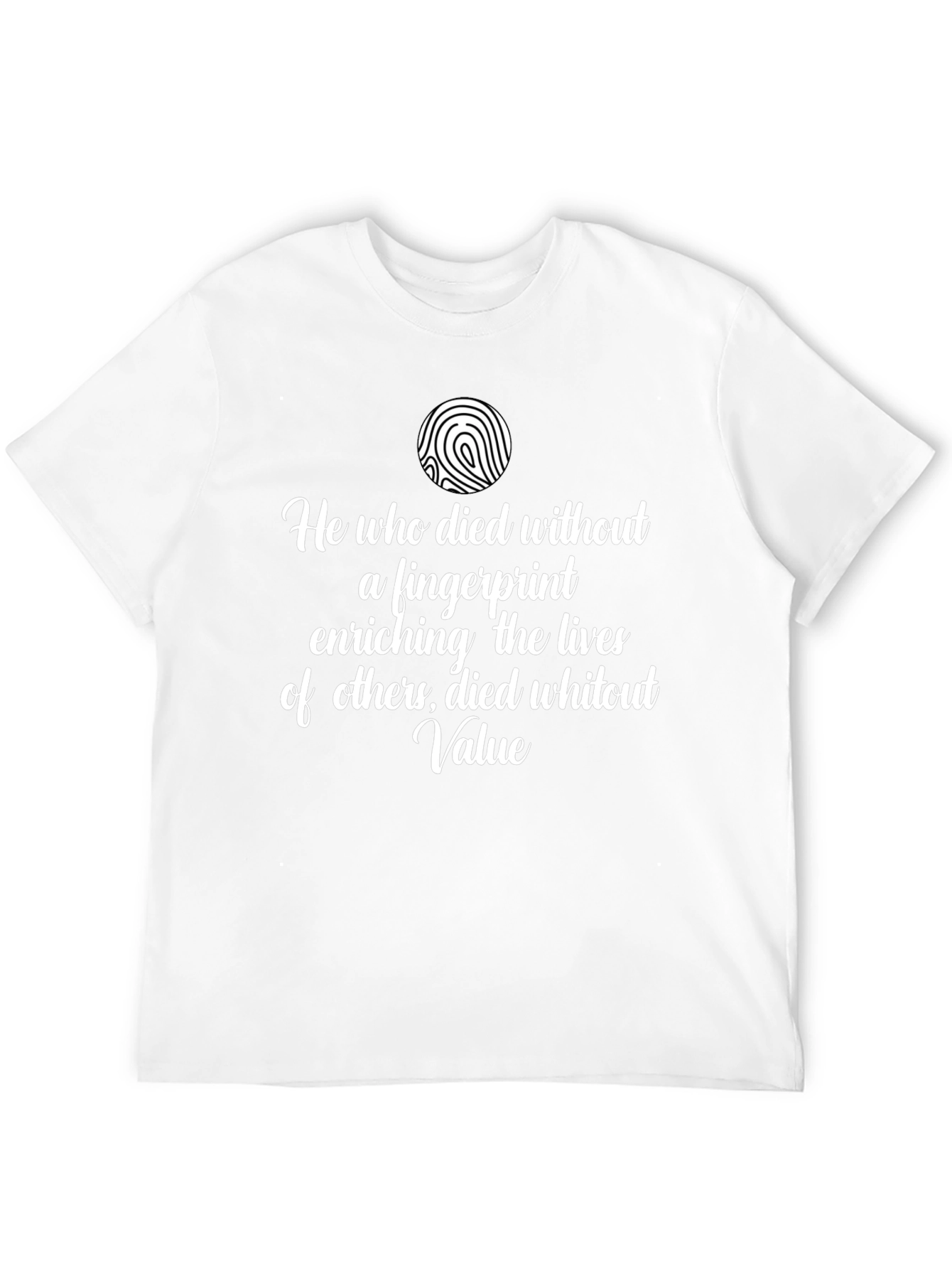 Fingerprint Value Graphic Tee
