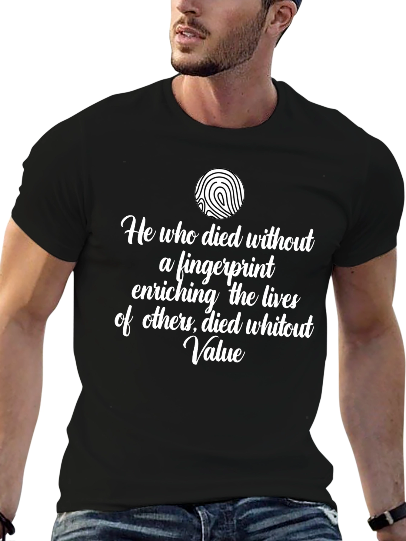 Fingerprint Value Graphic Tee