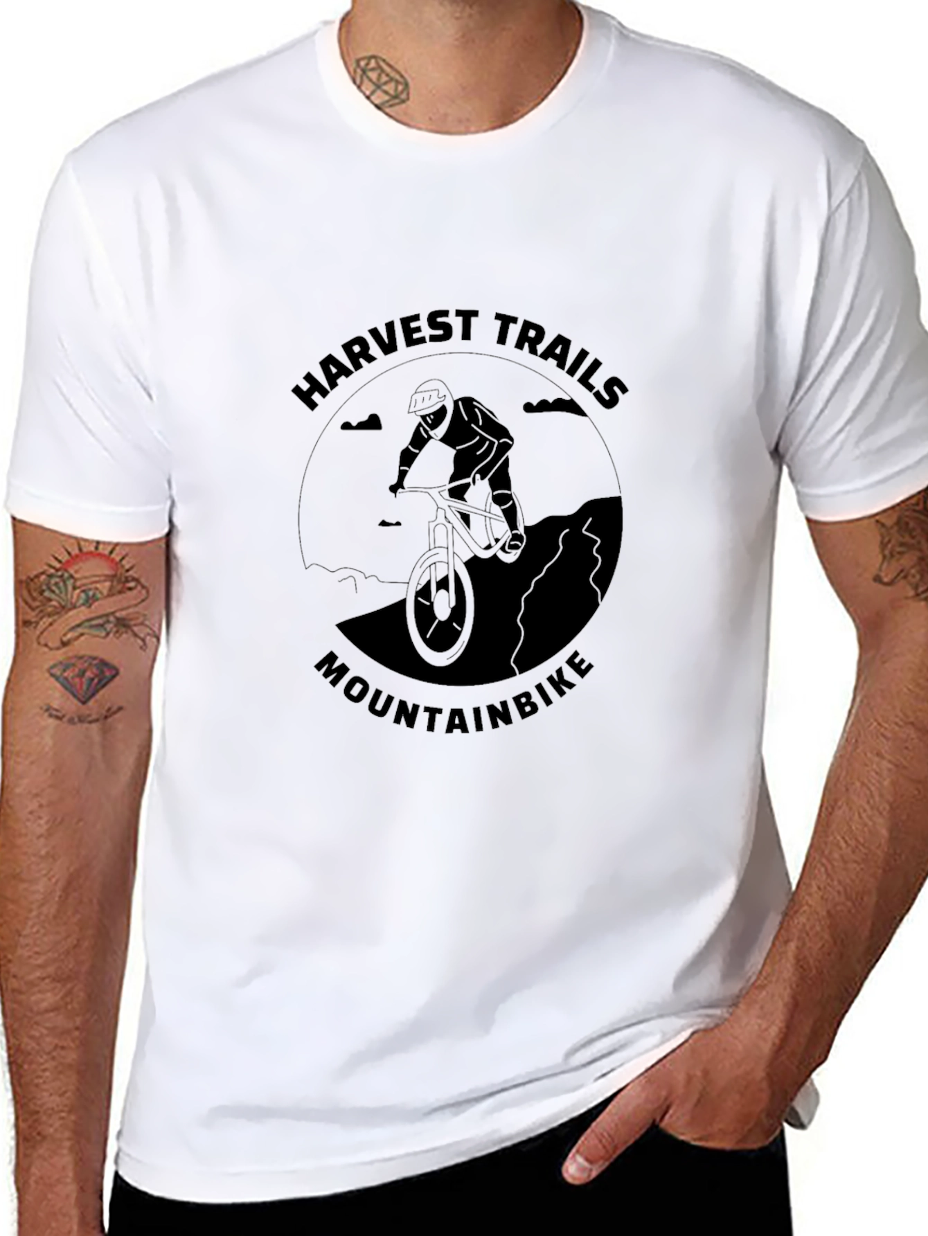 Harvest Trails Mountain Bike T-Shirt
