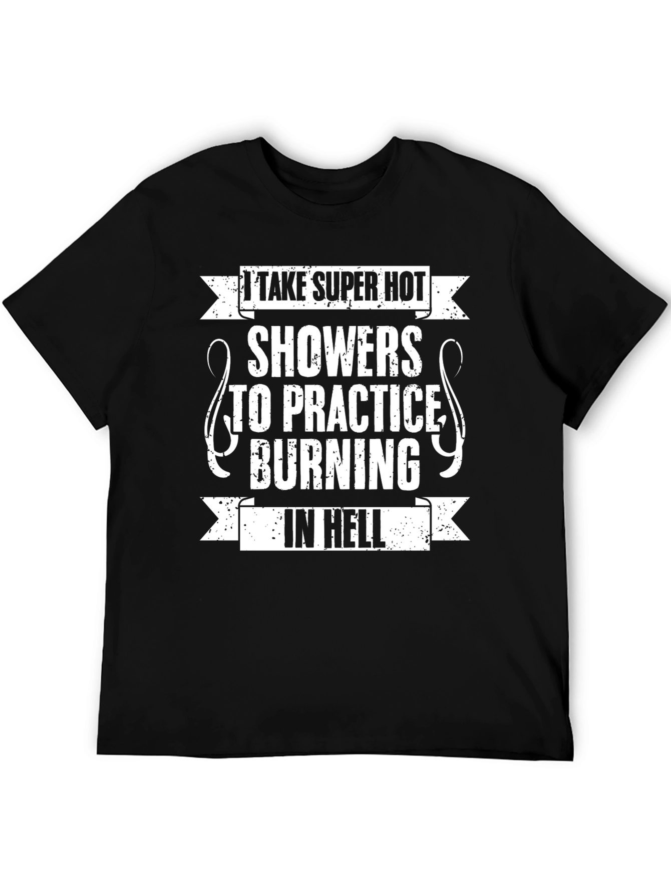 Funny Burning in Hell Graphic Tee