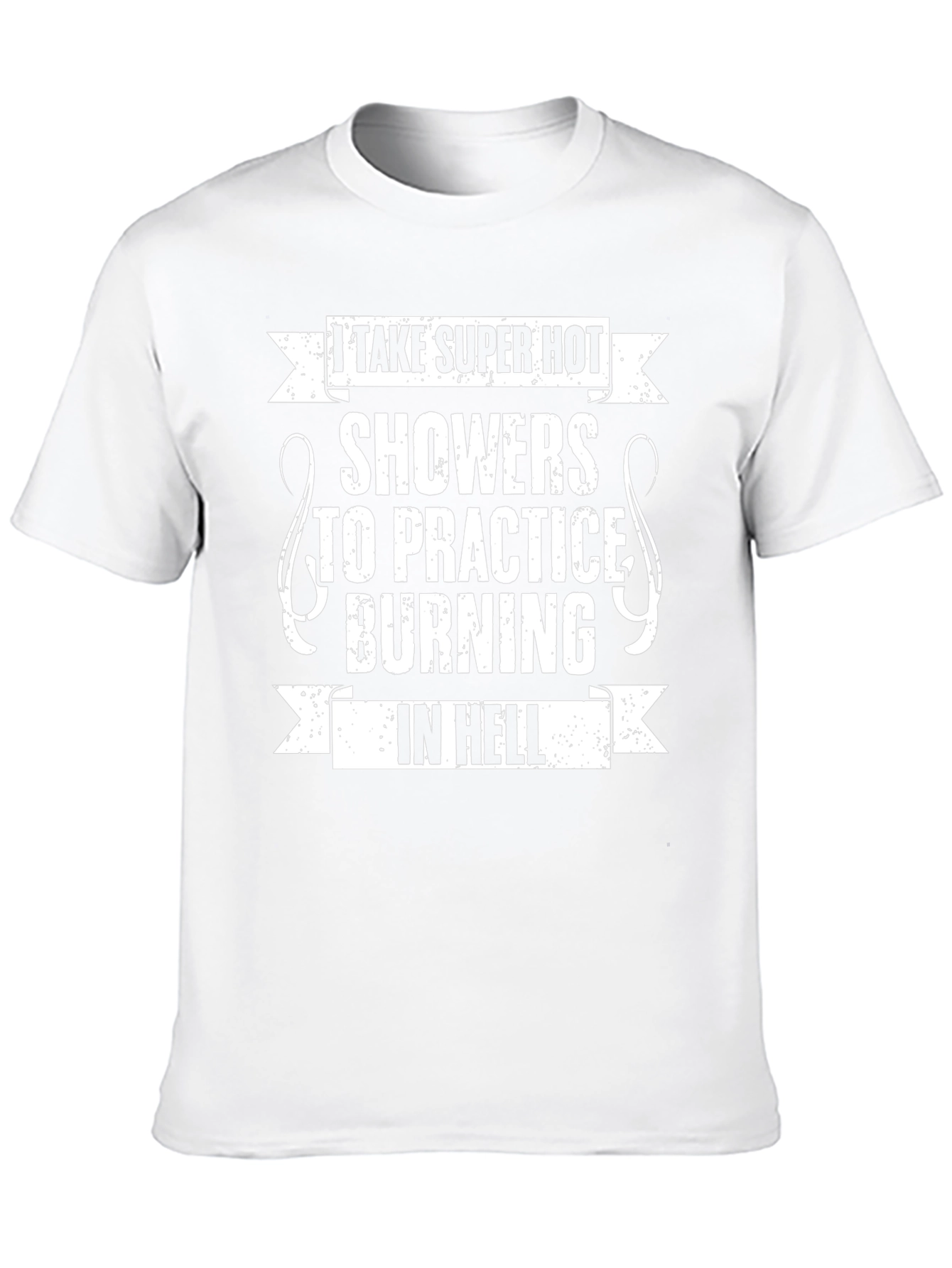 Funny Burning in Hell Graphic Tee