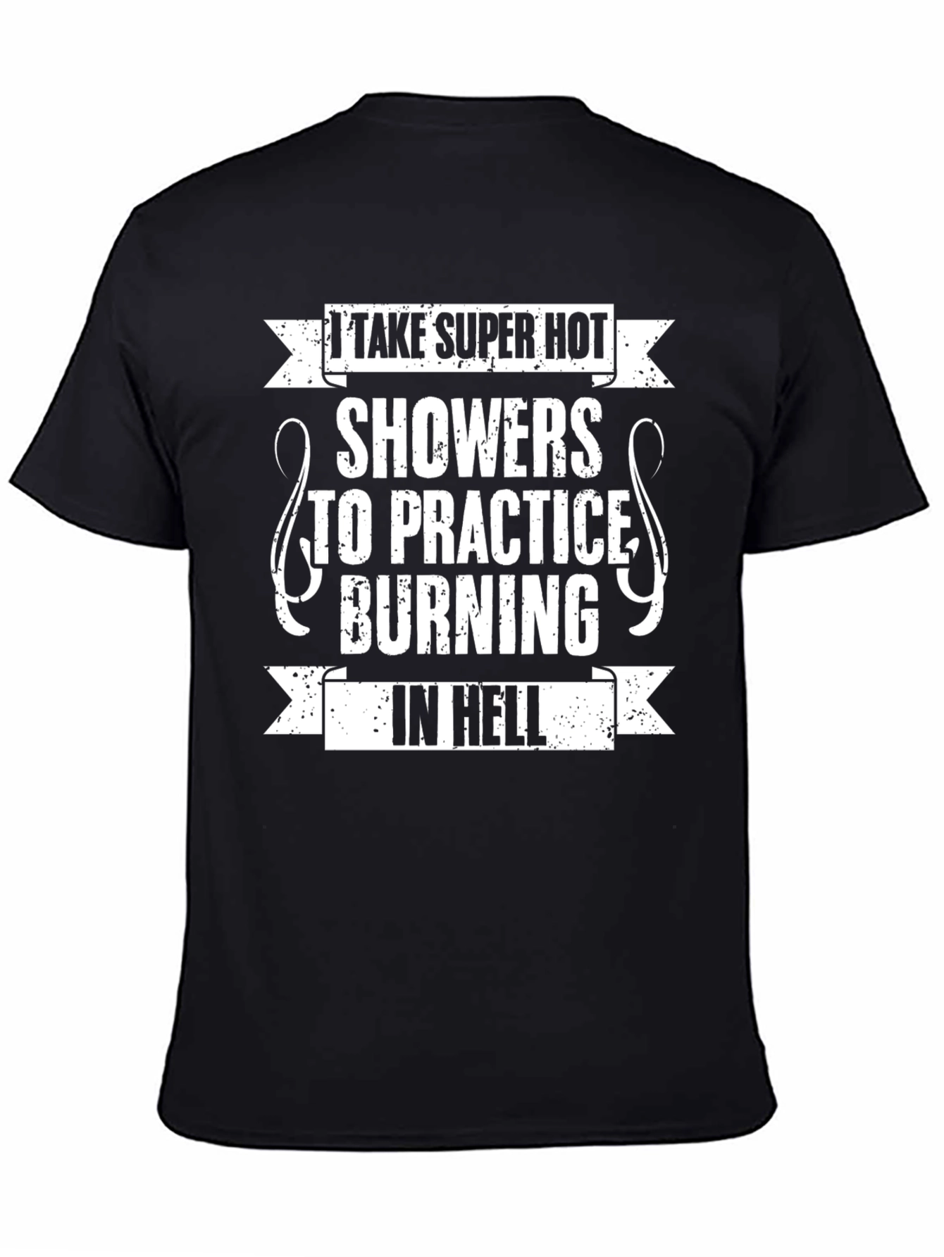 Funny Burning in Hell Graphic Tee