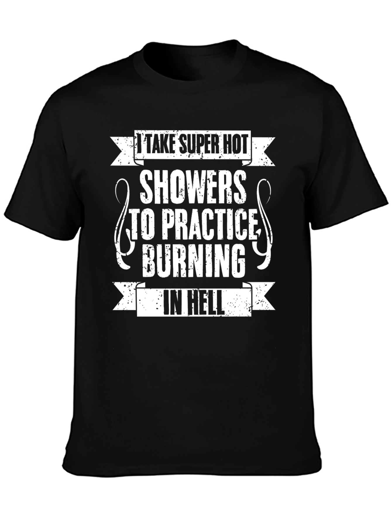Funny Burning in Hell Graphic Tee