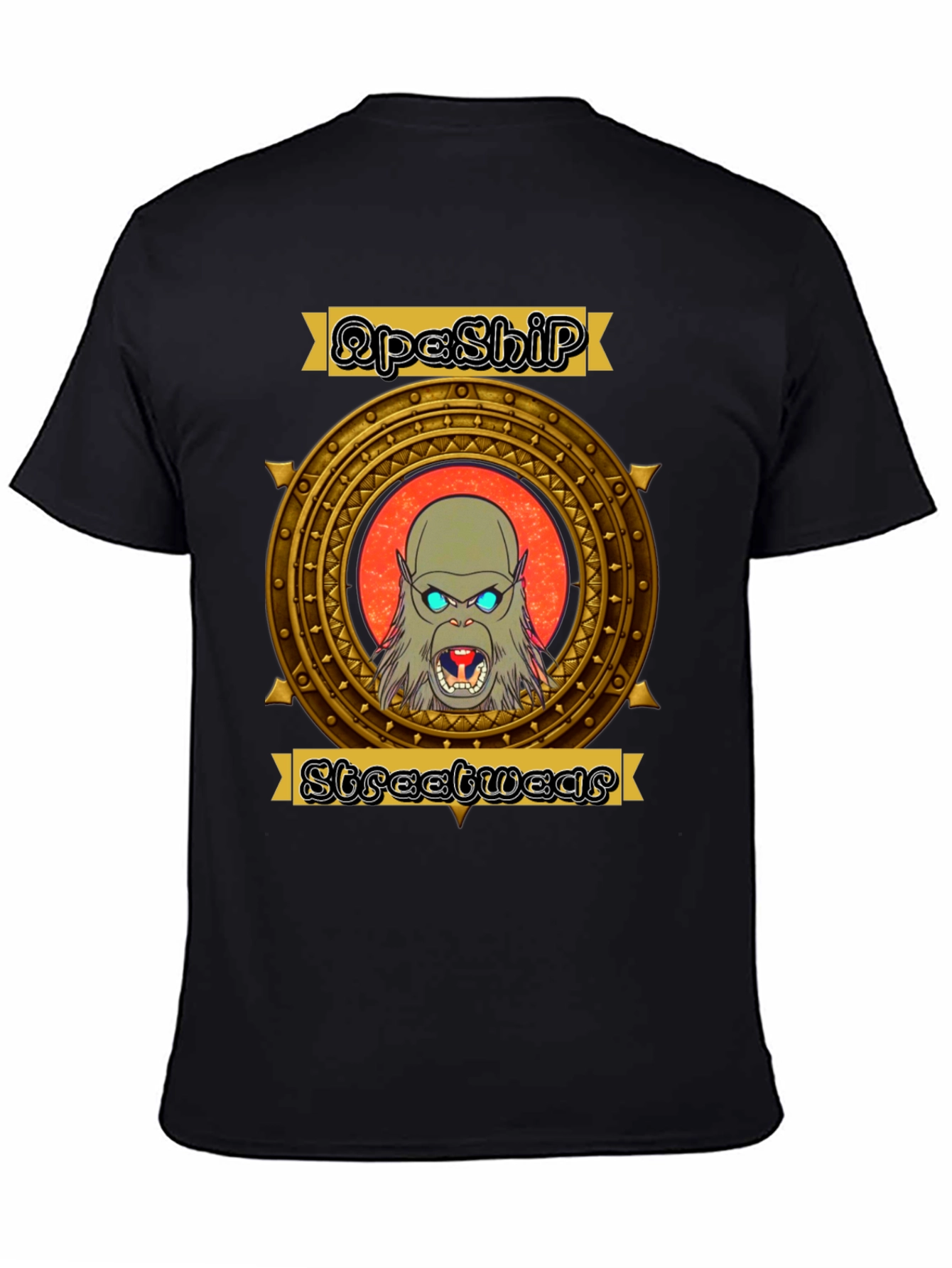 ApeShip Streetwear Graphic T-Shirt