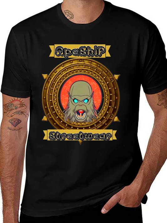 ApeShip Streetwear Graphic T-Shirt