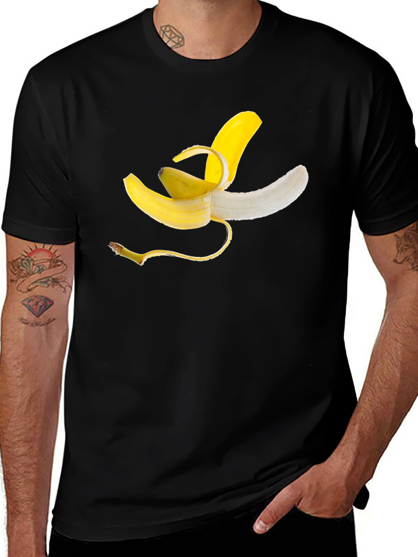 Banana Graphic T-Shirt - Peel Good Vibes!