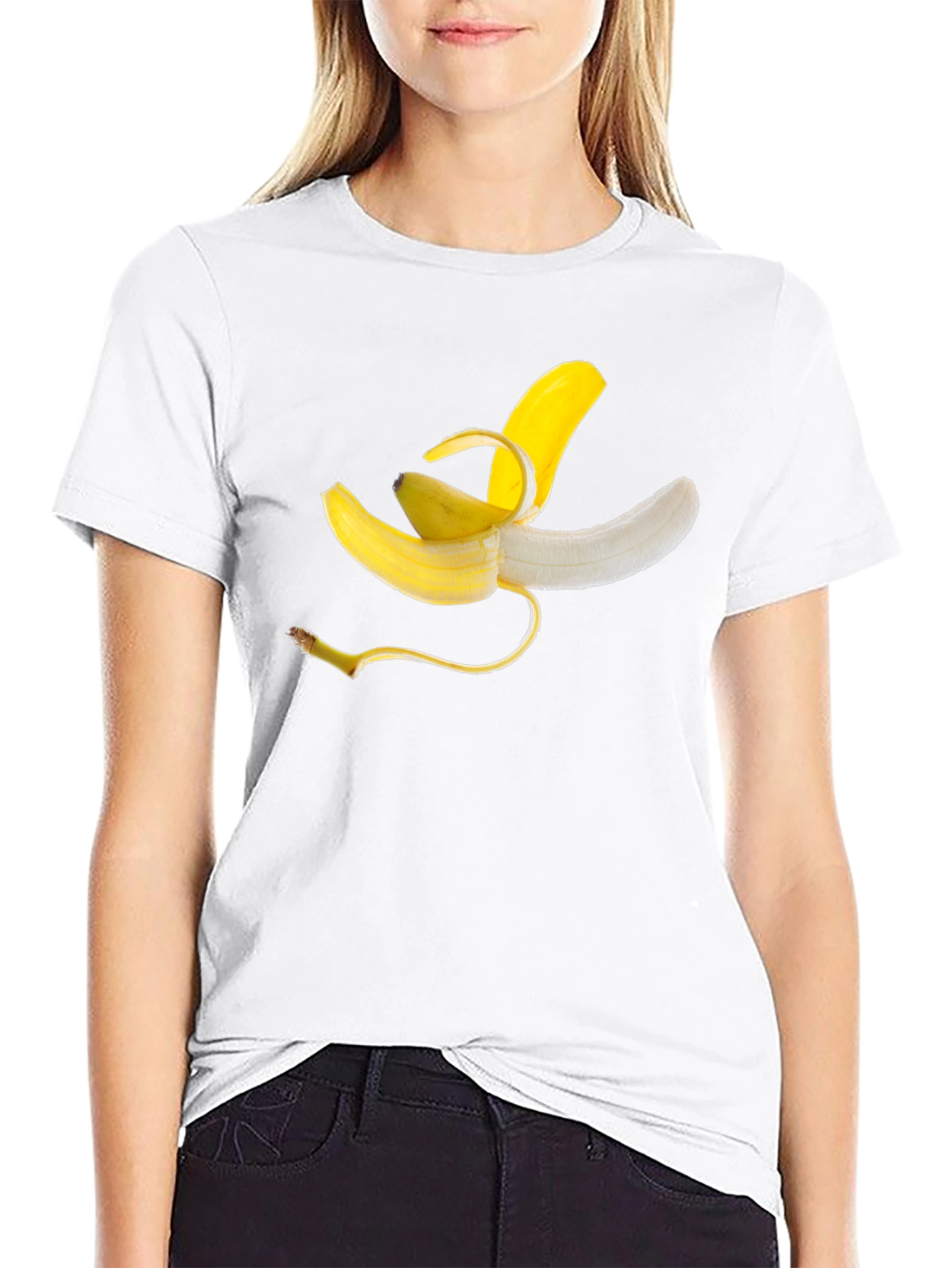 Banana Graphic T-Shirt - Peel Good Vibes!