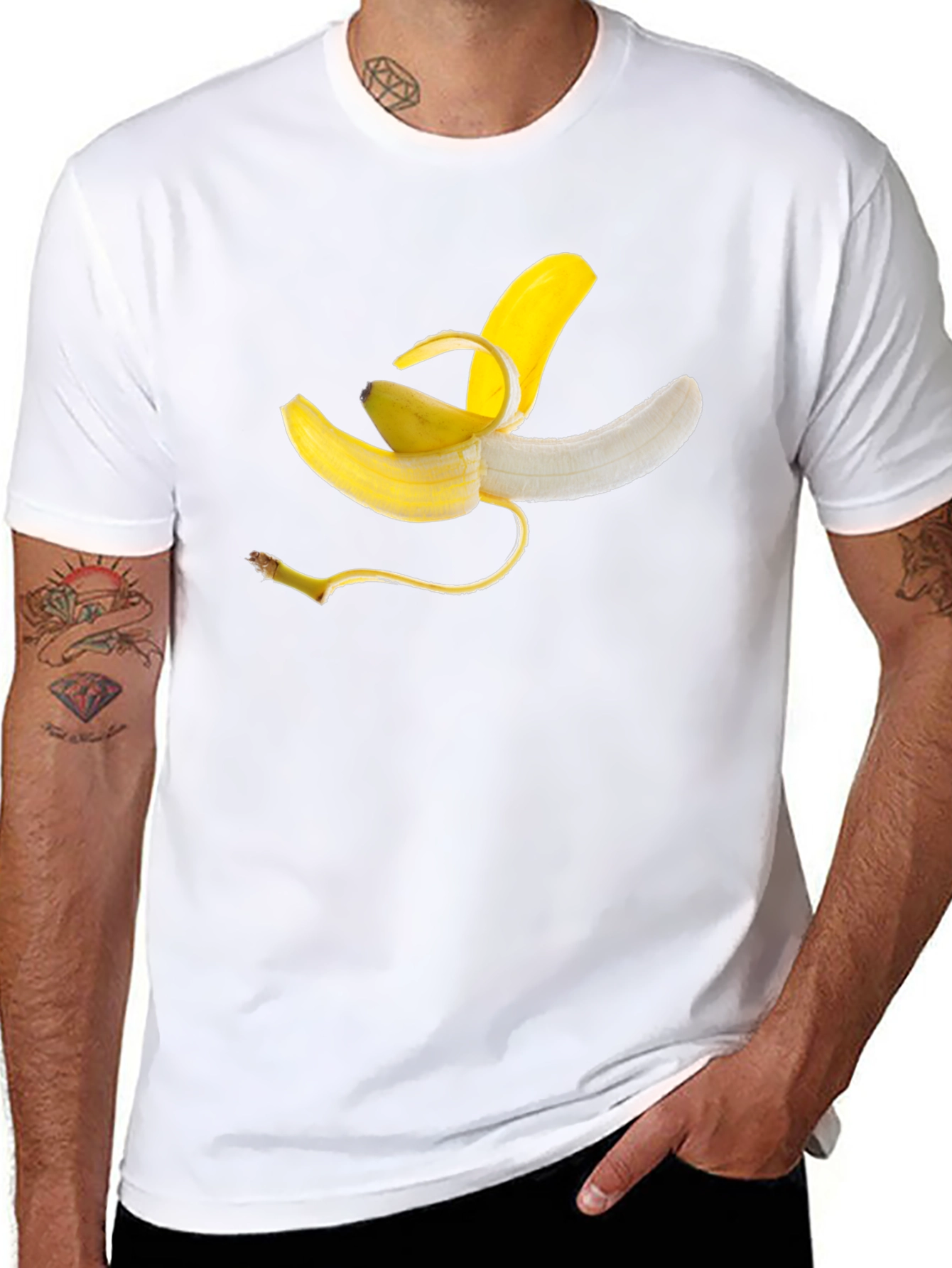 Banana Graphic T-Shirt - Peel Good Vibes!