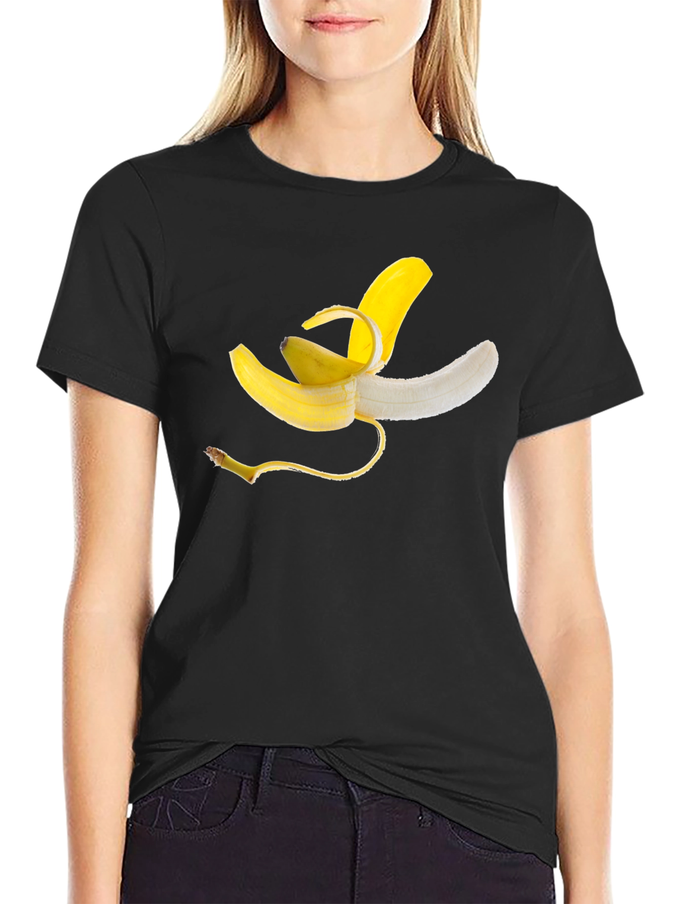 Banana Graphic T-Shirt - Peel Good Vibes!