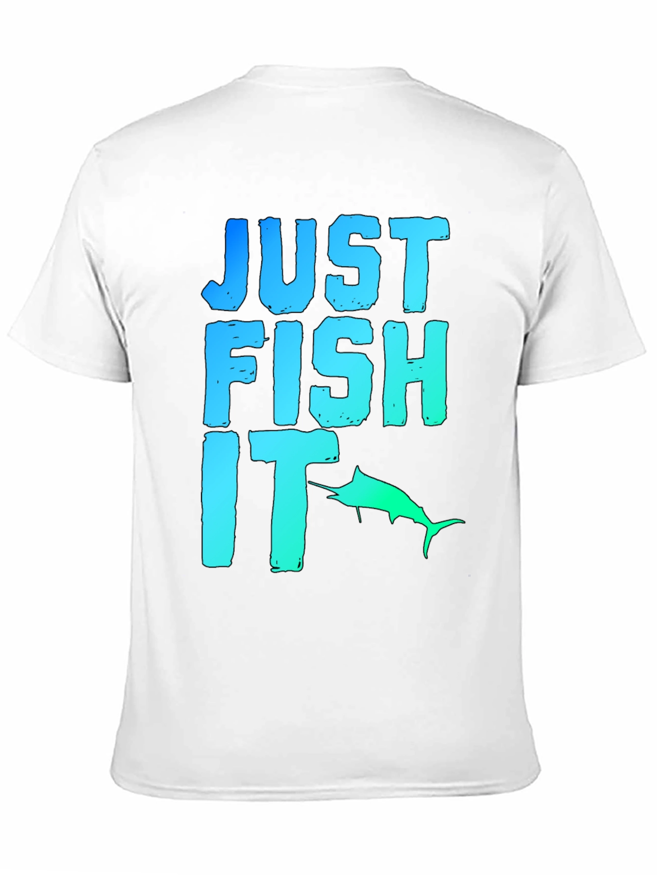 Just Fish It Graphic Tee - Black