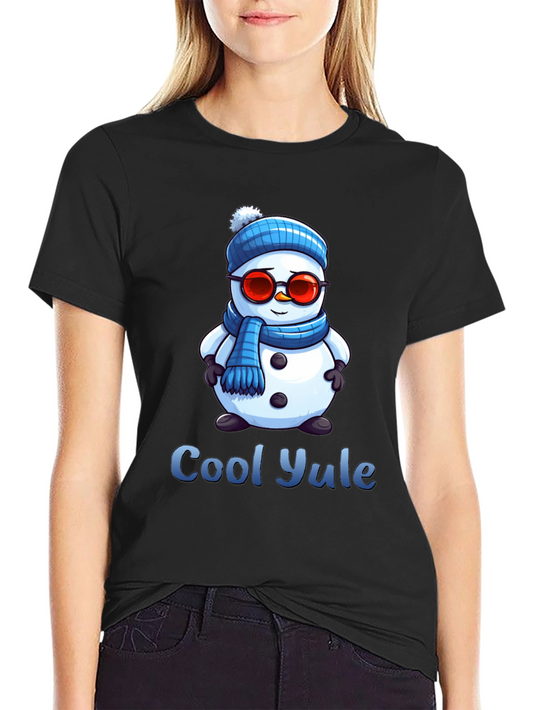 Cool Yule Snowman Graphic Tee