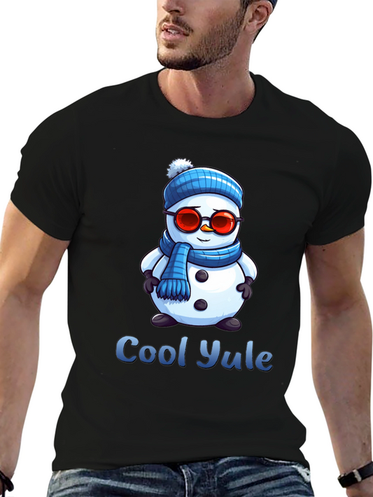 Cool Yule Snowman Graphic Tee