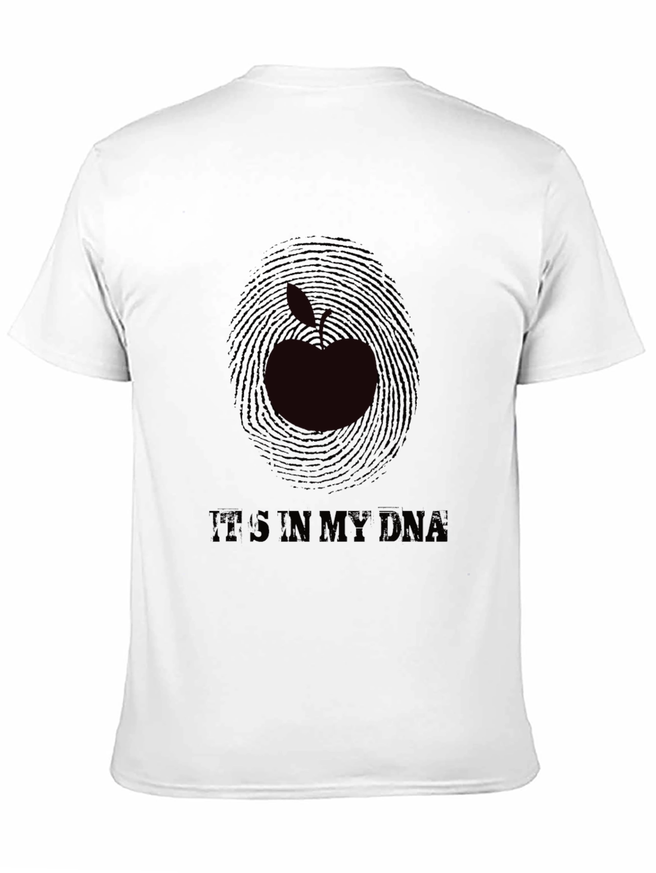 Apple DNA Graphic T-Shirt - Stylish Unique Tee