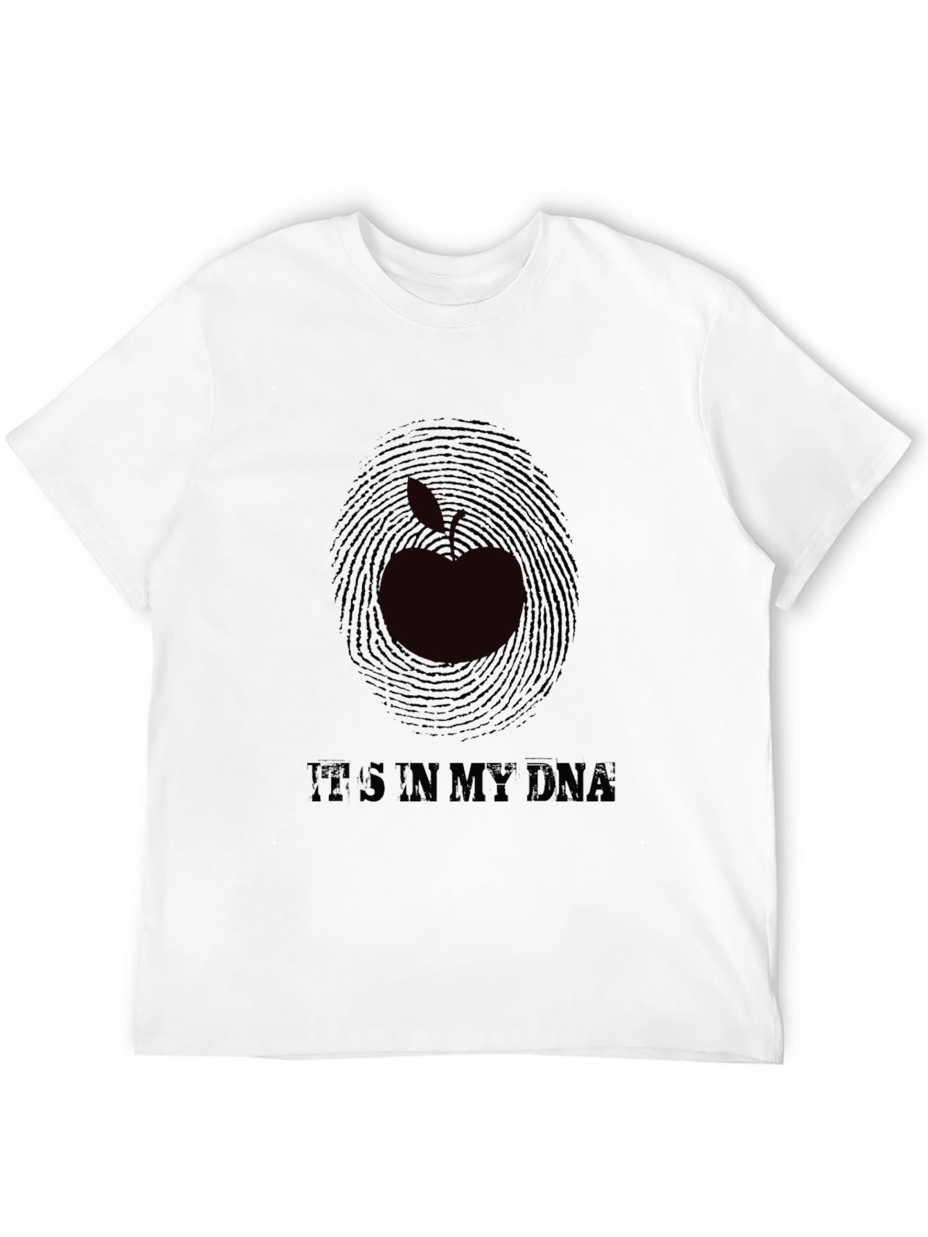 Apple DNA Graphic T-Shirt - Stylish Unique Tee