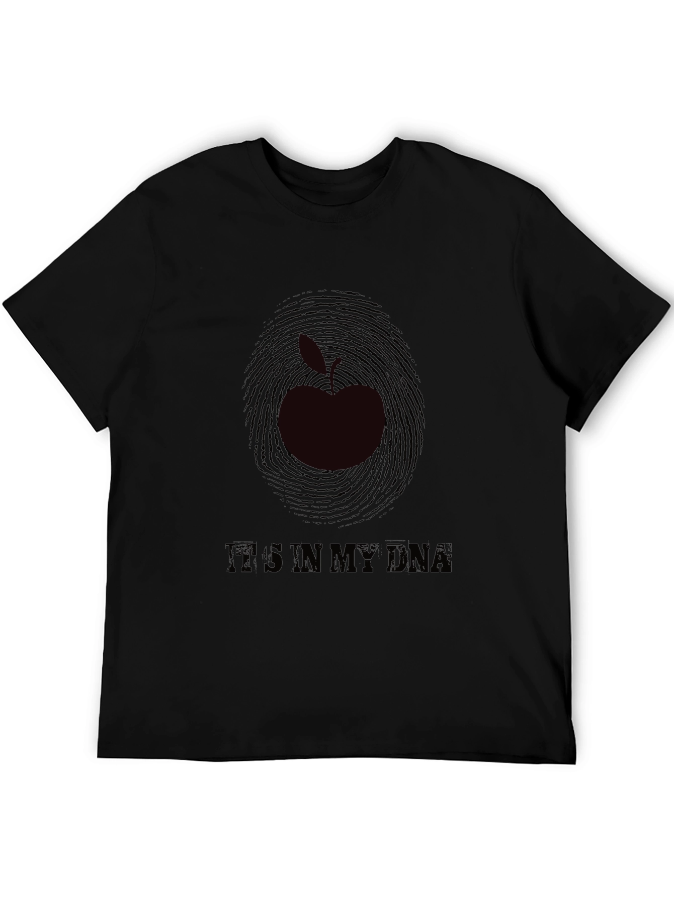 Apple DNA Graphic T-Shirt - Stylish Unique Tee