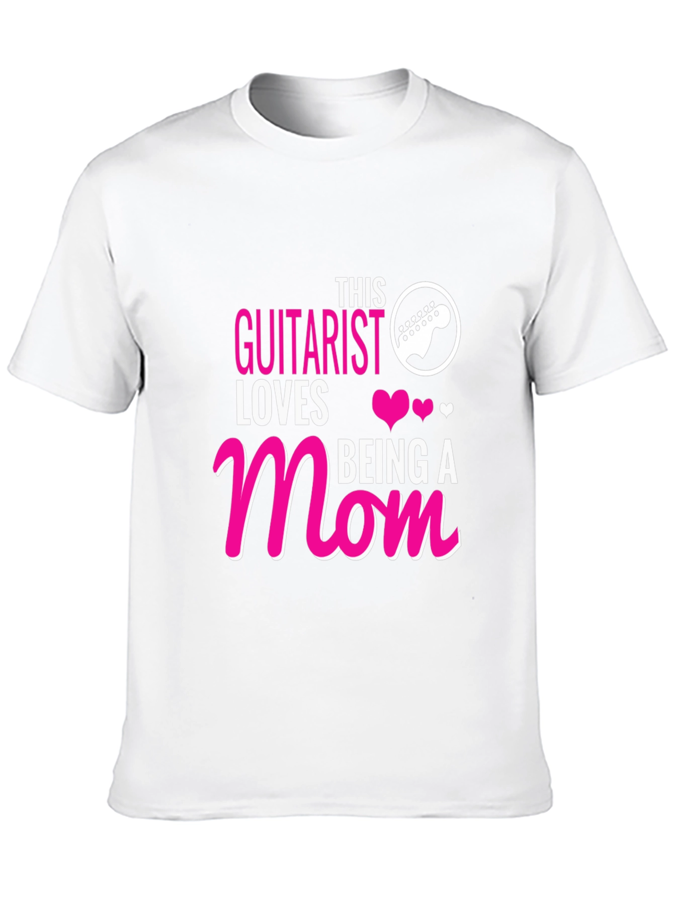Guitarist Mom T-Shirt - Musician Mother Tee