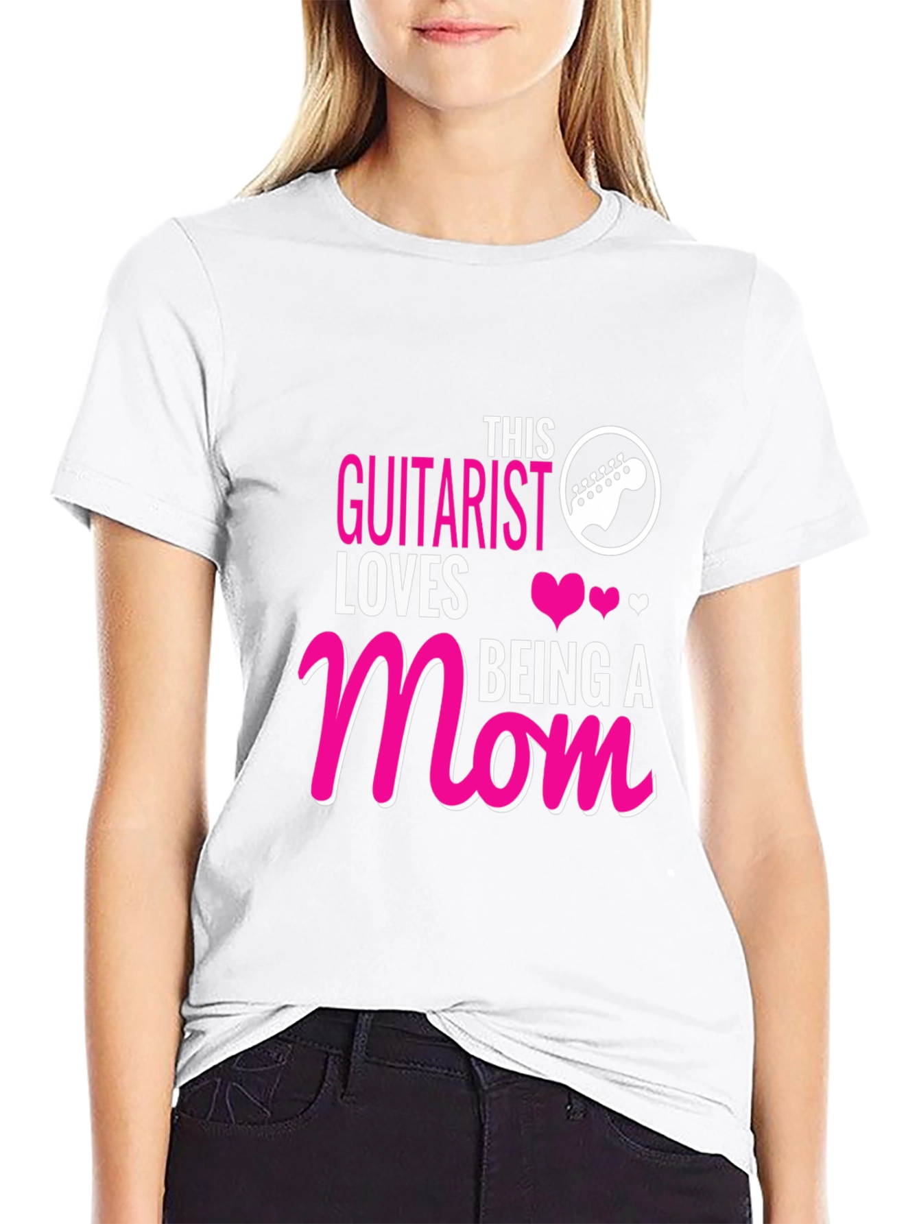 Guitarist Mom T-Shirt - Musician Mother Tee