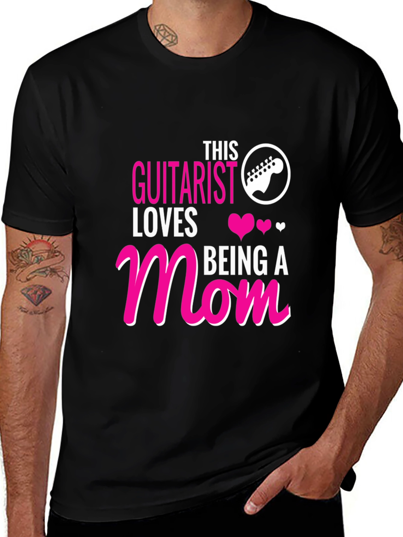 Guitarist Mom T-Shirt - Musician Mother Tee