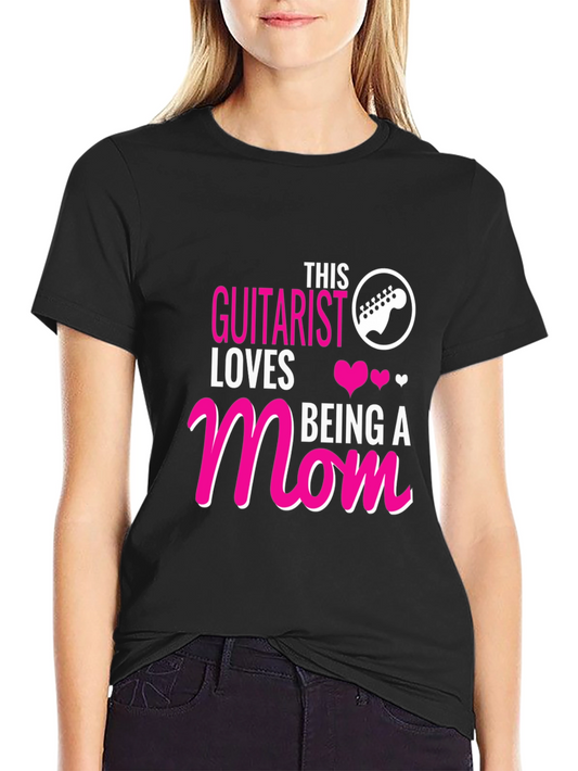 Guitarist Mom T-Shirt - Musician Mother Tee