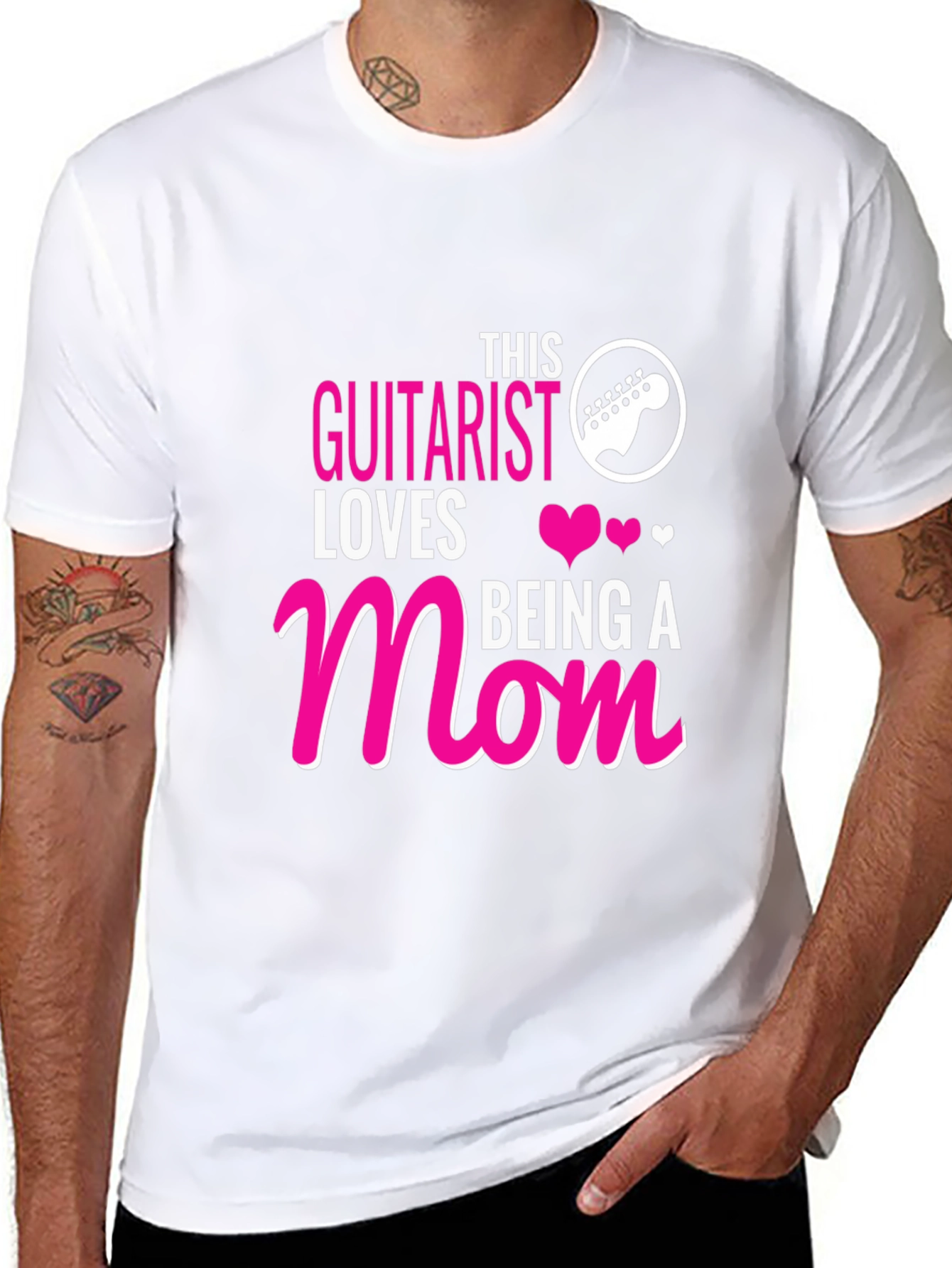 Guitarist Mom T-Shirt - Musician Mother Tee