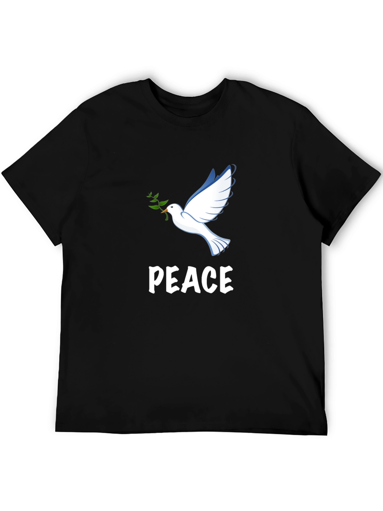 Peace Dove Graphic T-Shirt | Black