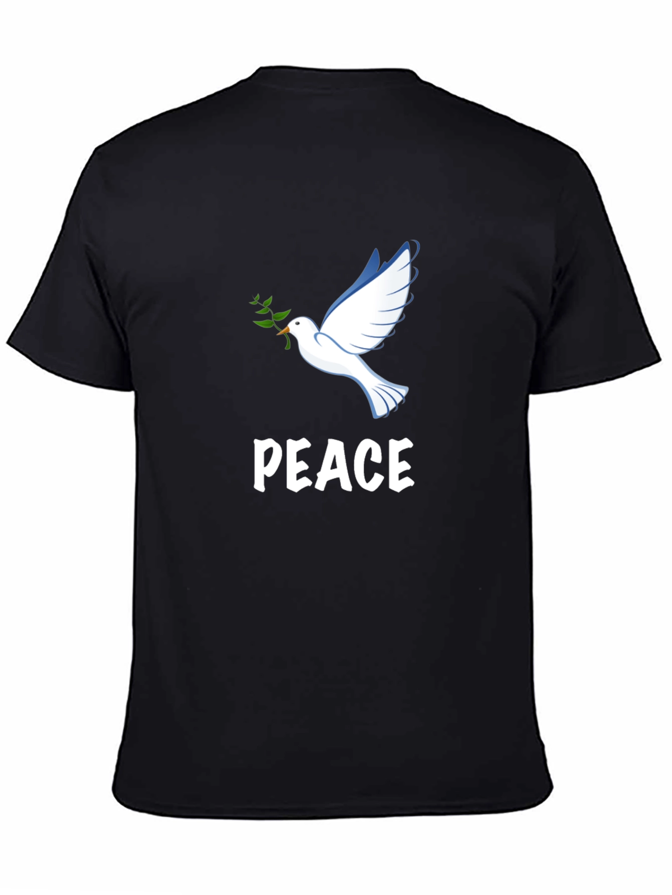 Peace Dove Graphic T-Shirt | Black