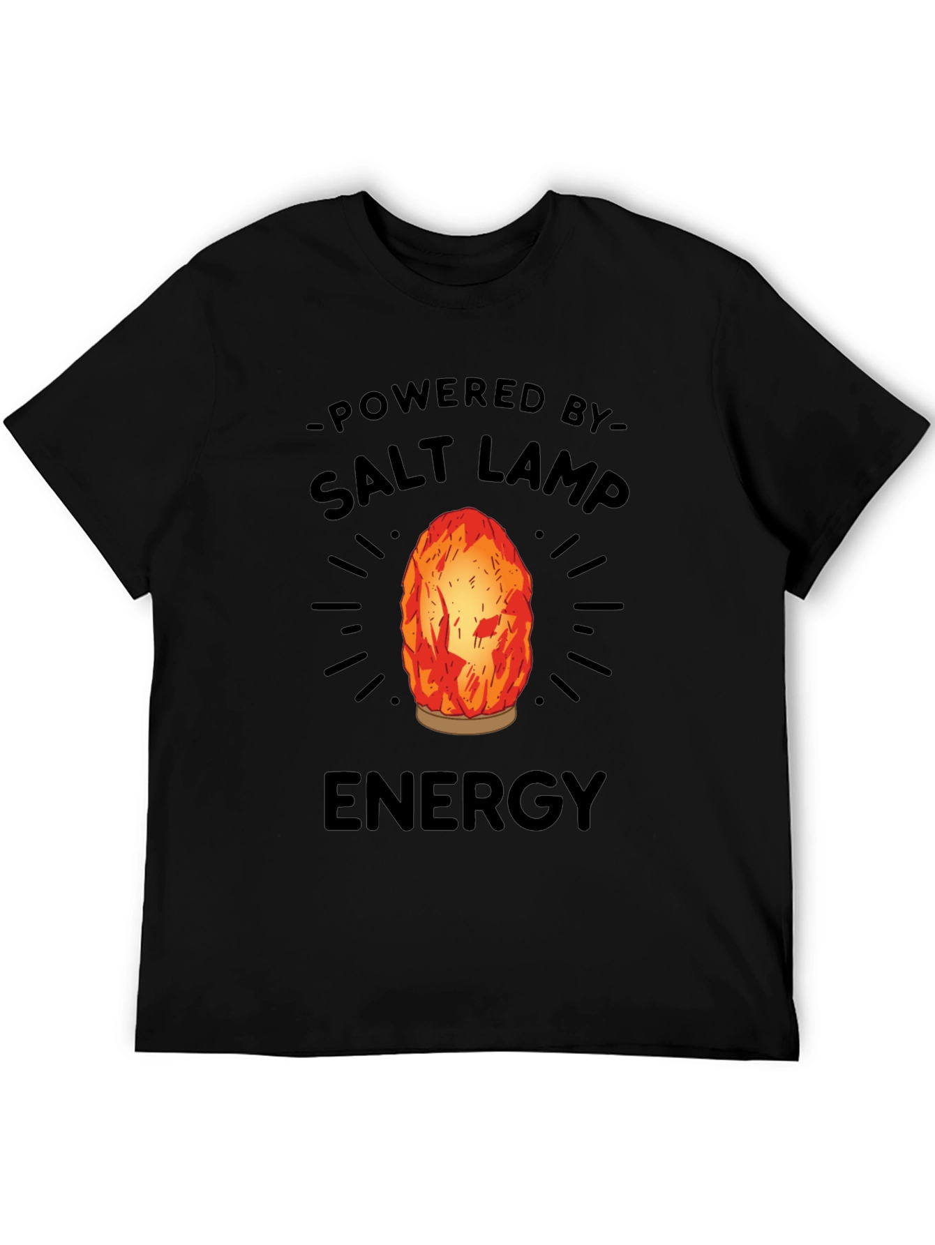 Powered By Salt Lamp Energy Graphic Tee