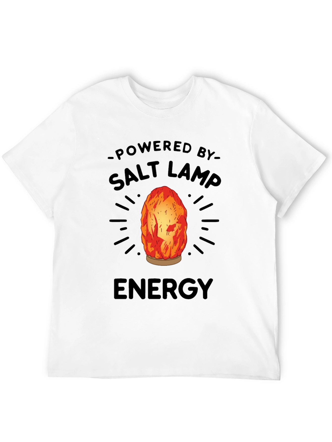 Powered By Salt Lamp Energy Graphic Tee