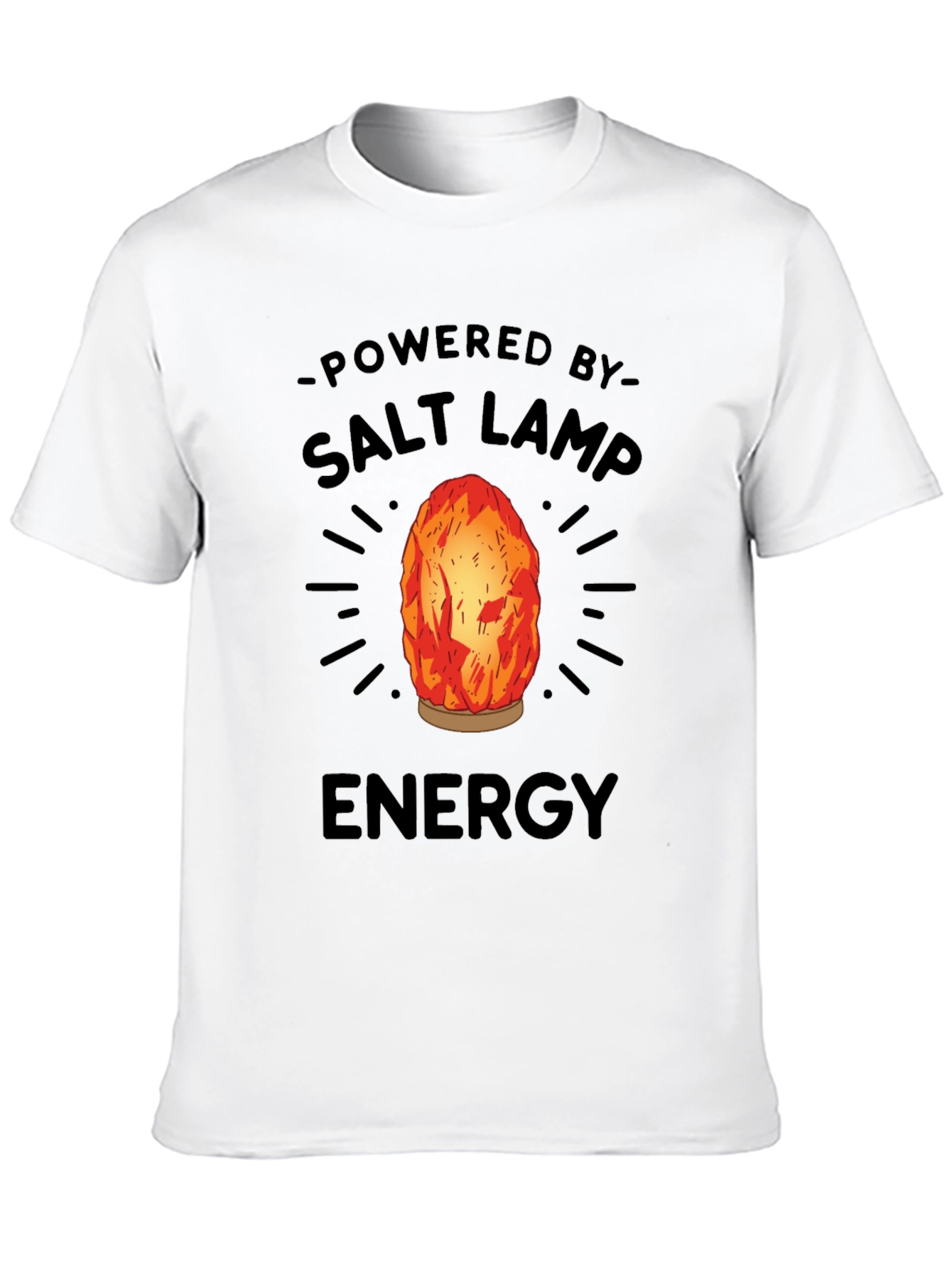 Powered By Salt Lamp Energy Graphic Tee