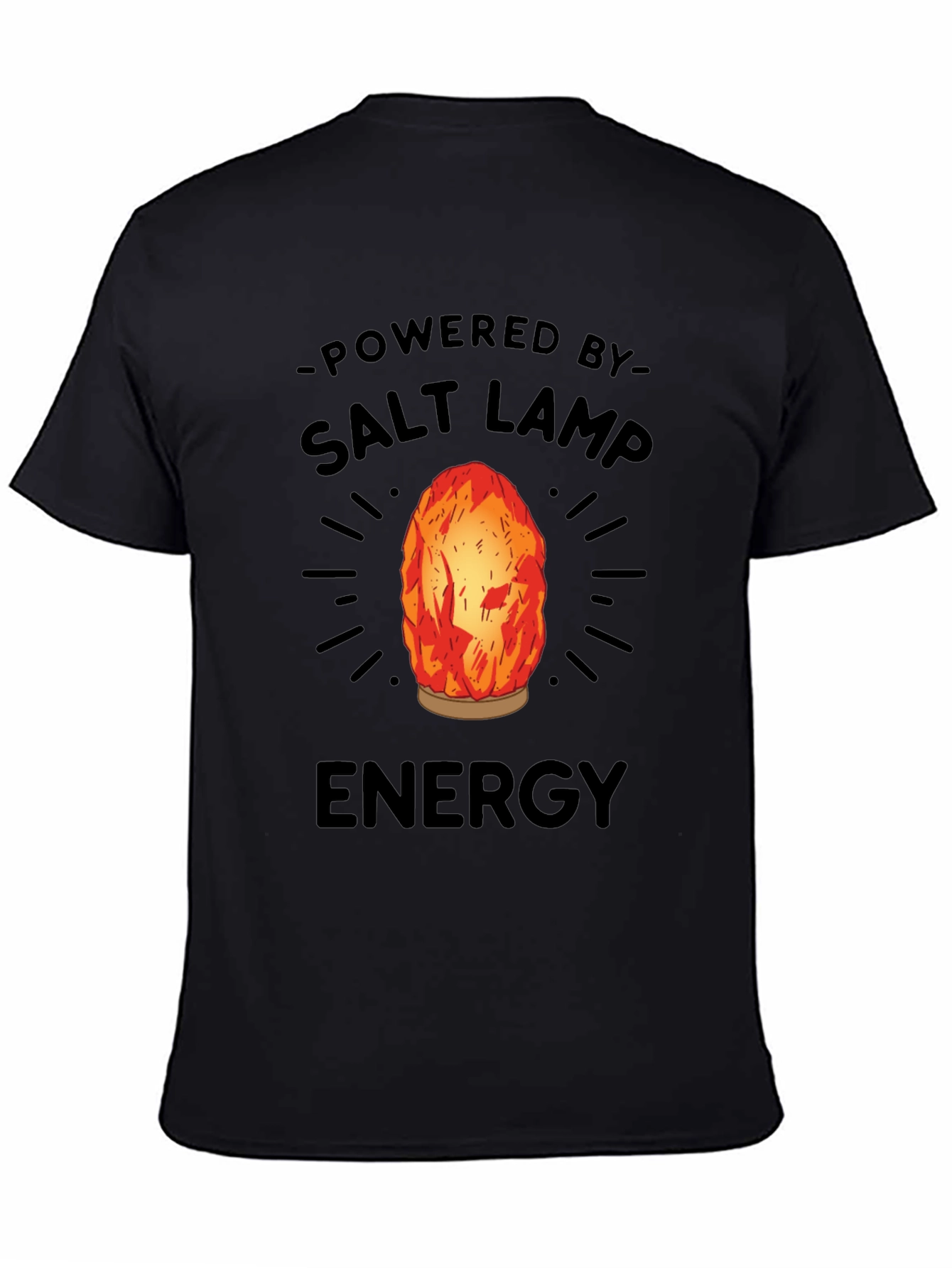 Powered By Salt Lamp Energy Graphic Tee