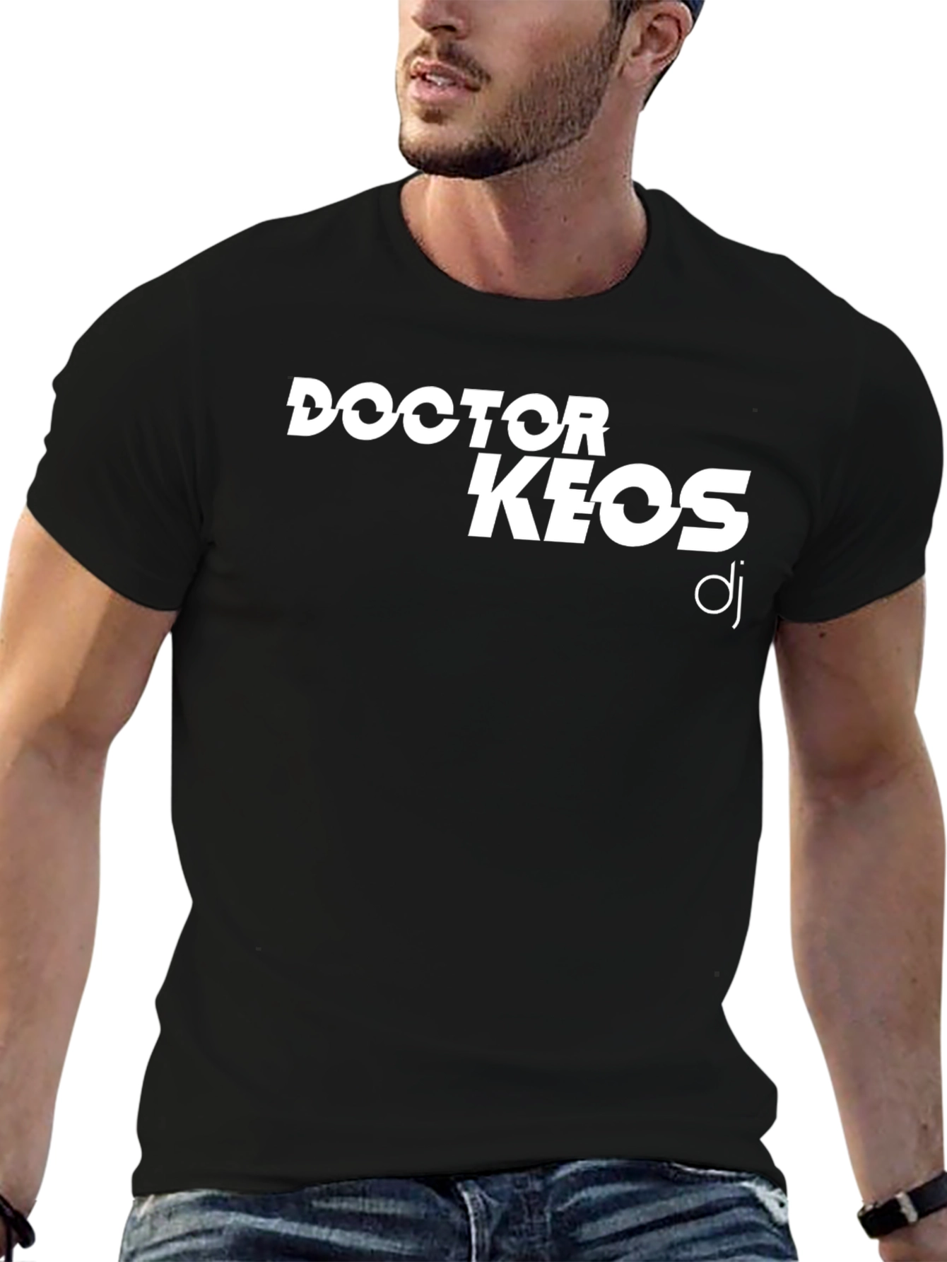 Doctor Keos DJ Black T-Shirt