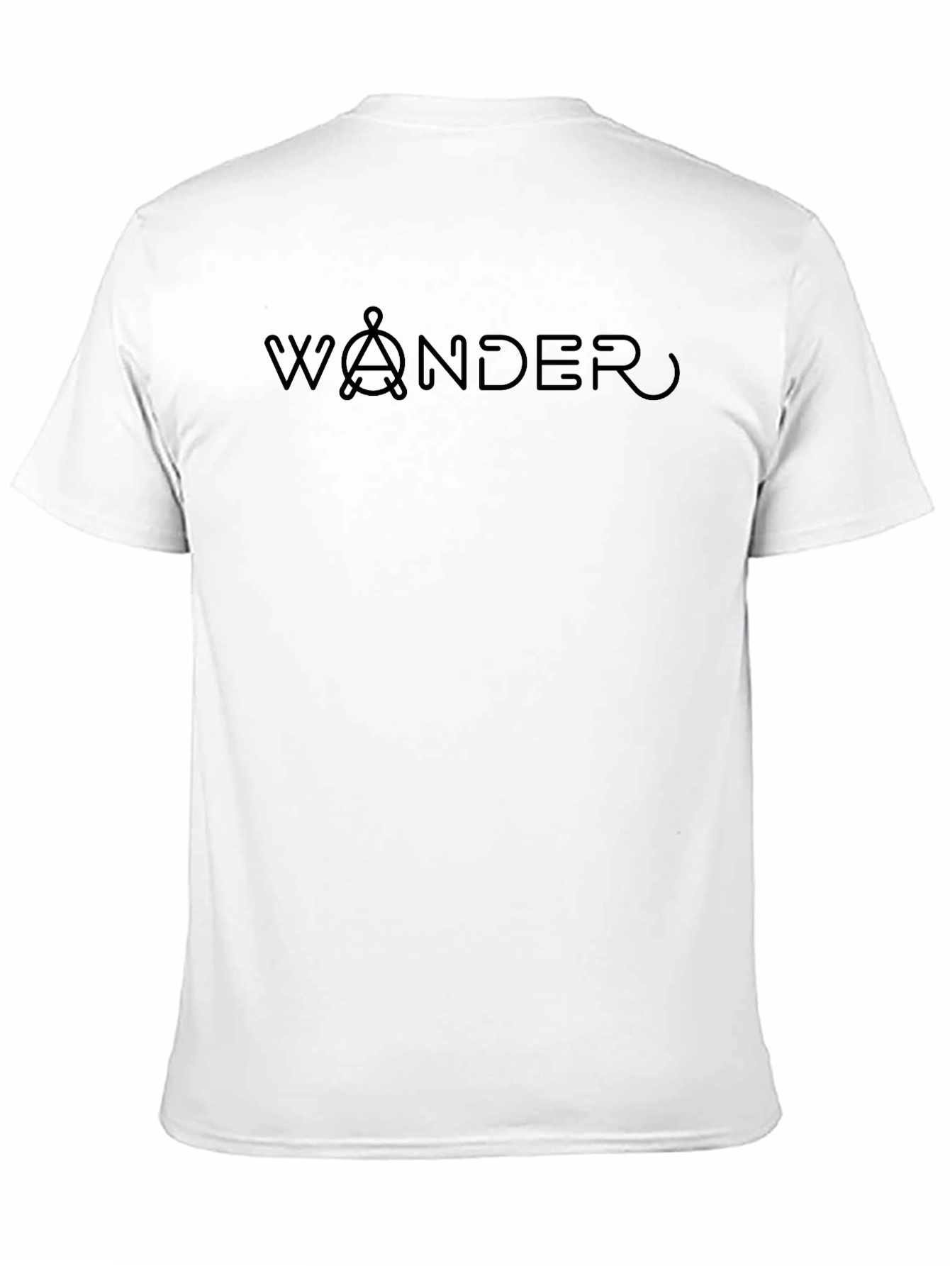 Wander Graphic Tee - Stylish Black Adventure Shirt