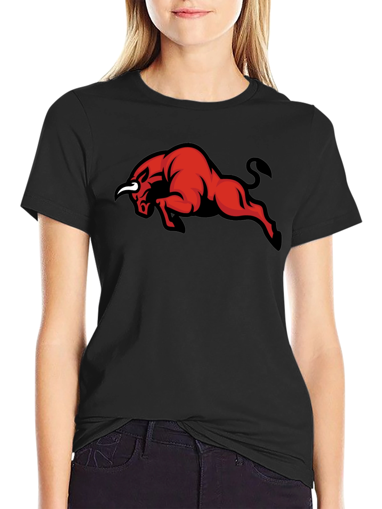 Red Bull Graphic Black T-Shirt