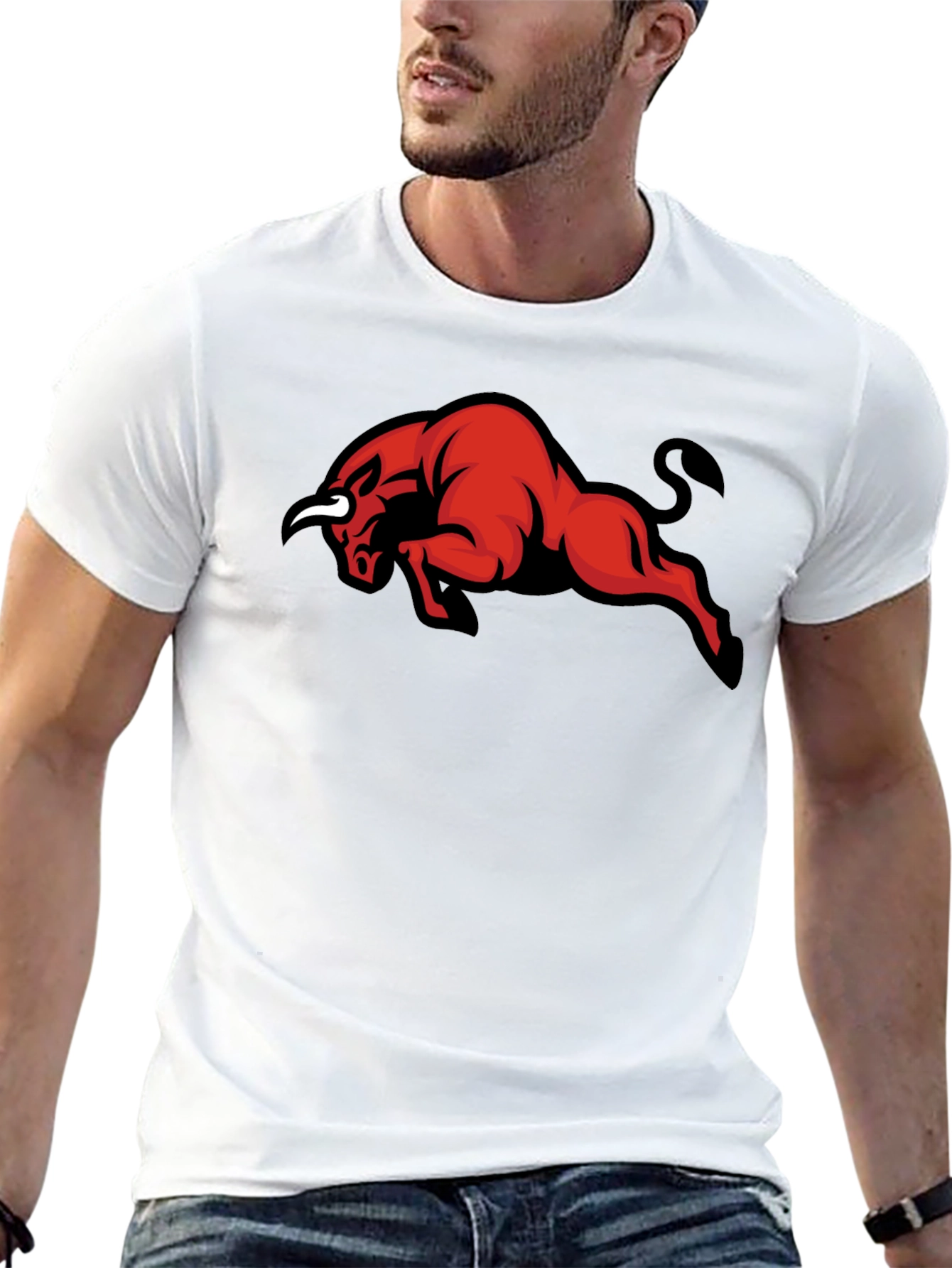 Red Bull Graphic Black T-Shirt