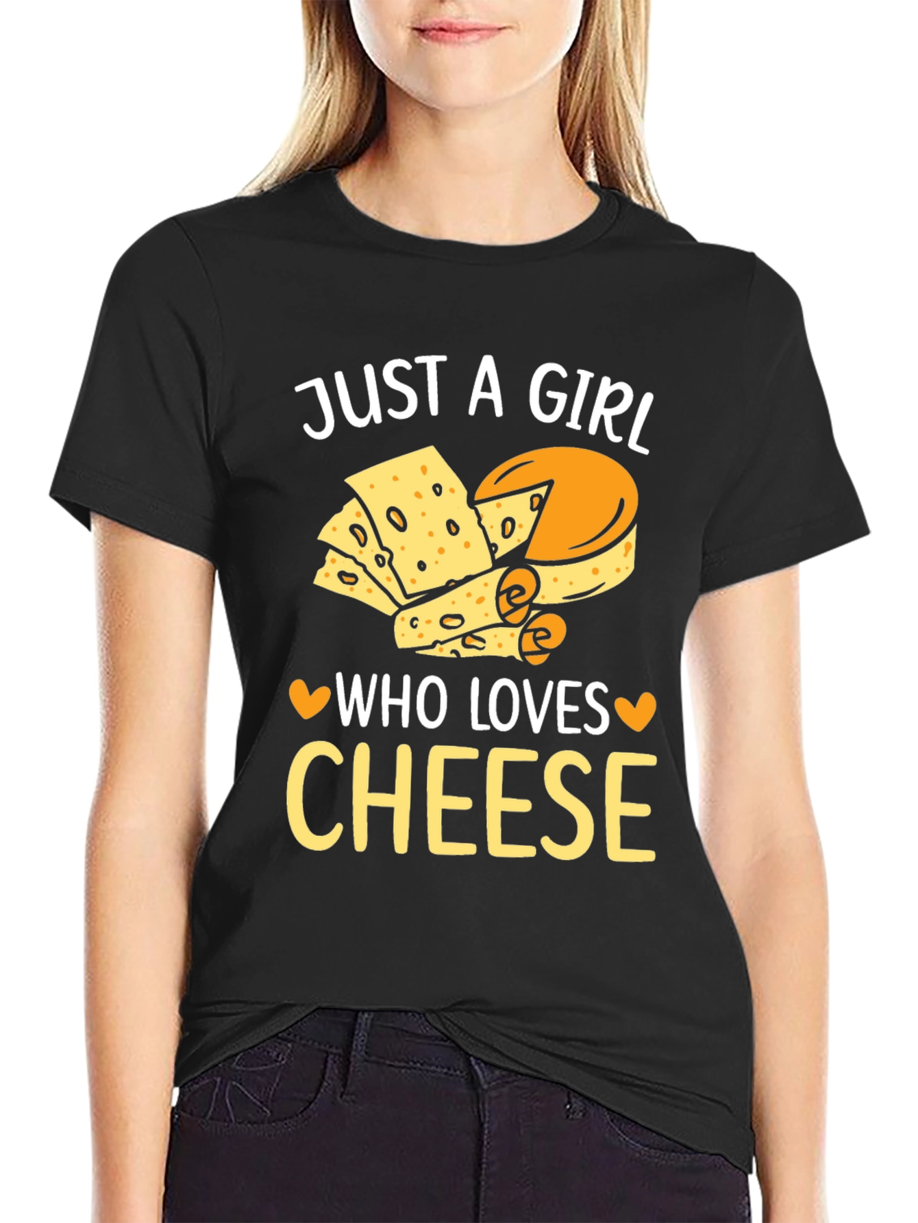Just A Girl Who Loves Cheese T-Shirt