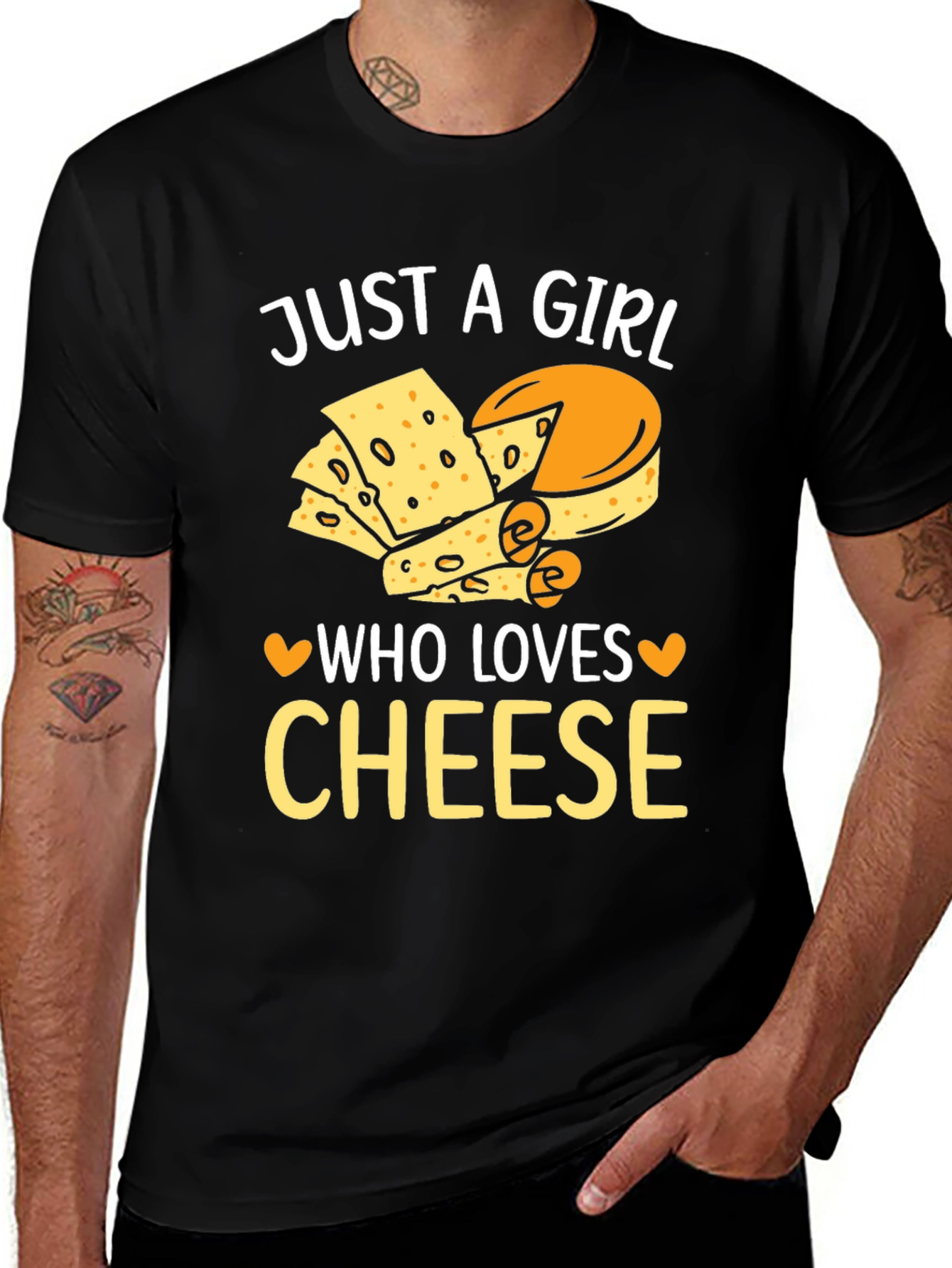 Just A Girl Who Loves Cheese T-Shirt