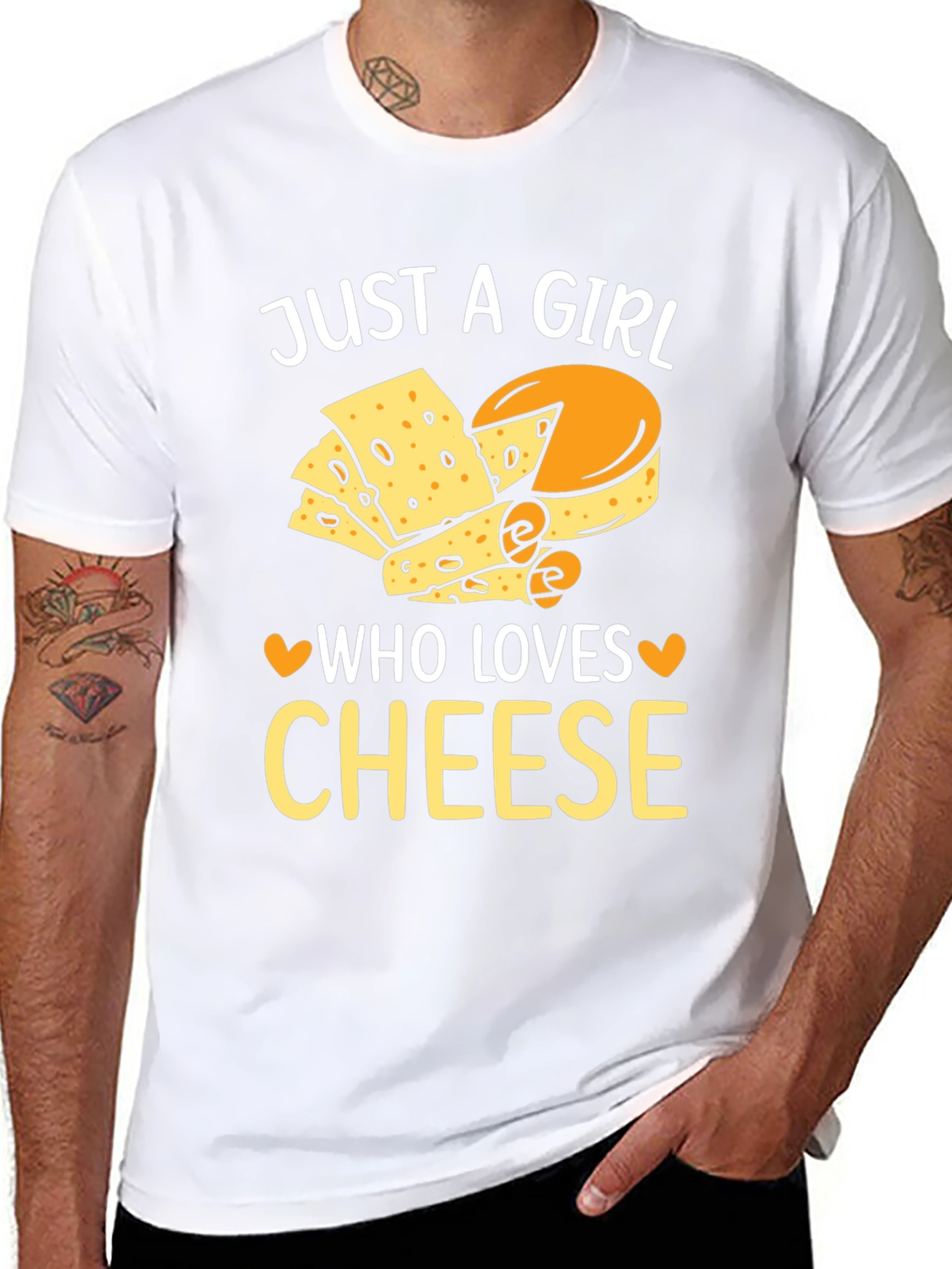 Just A Girl Who Loves Cheese T-Shirt