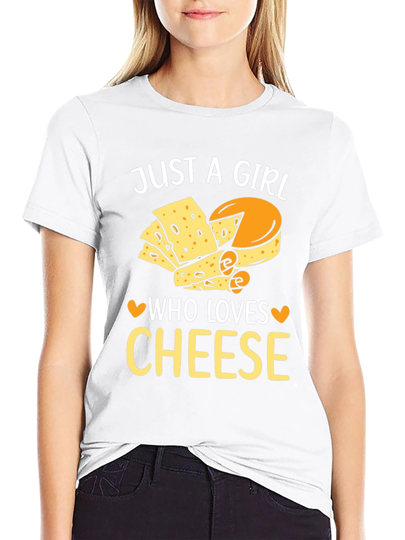 Just A Girl Who Loves Cheese T-Shirt