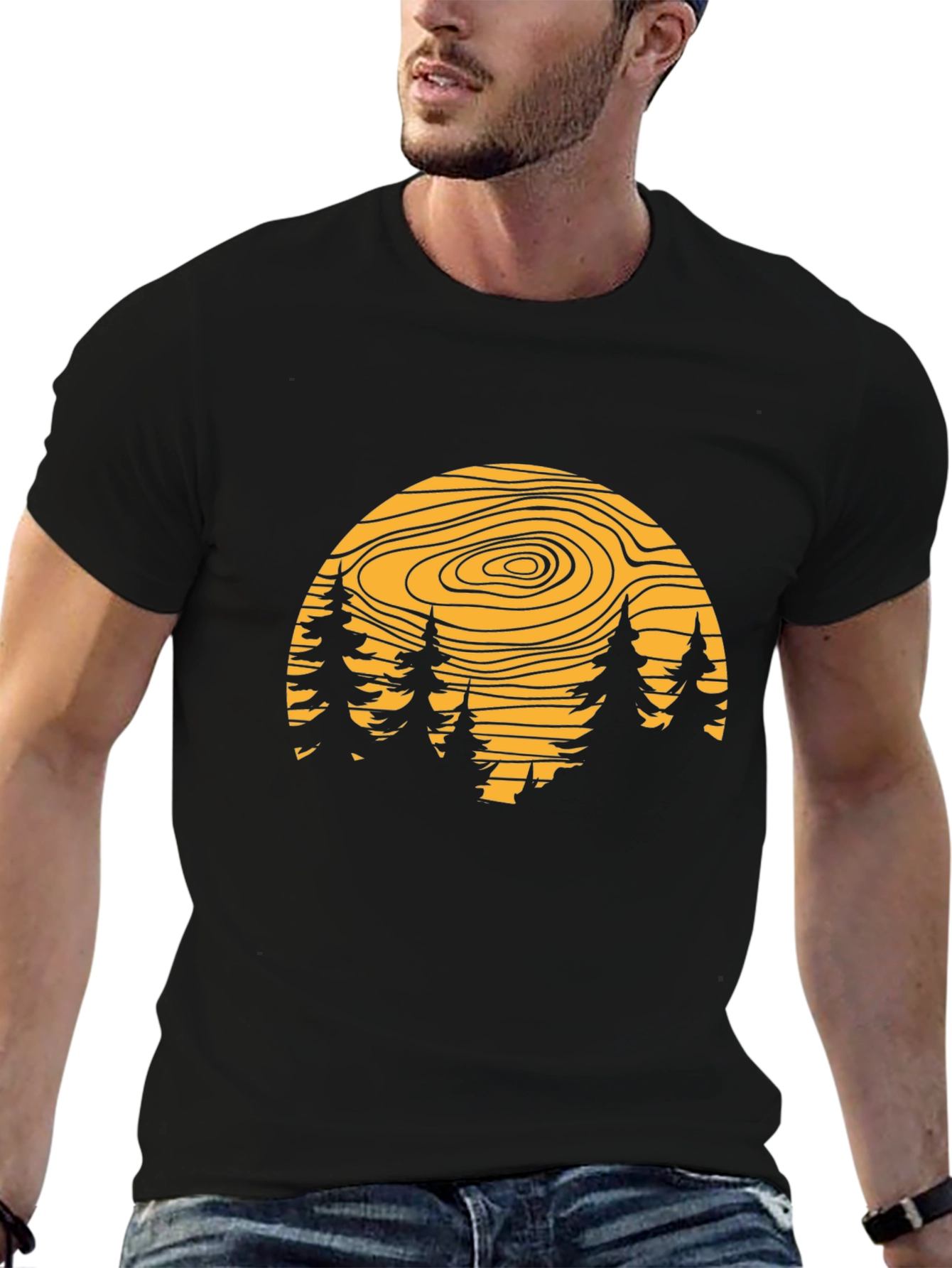 Natures Echo Tee - Forest Design