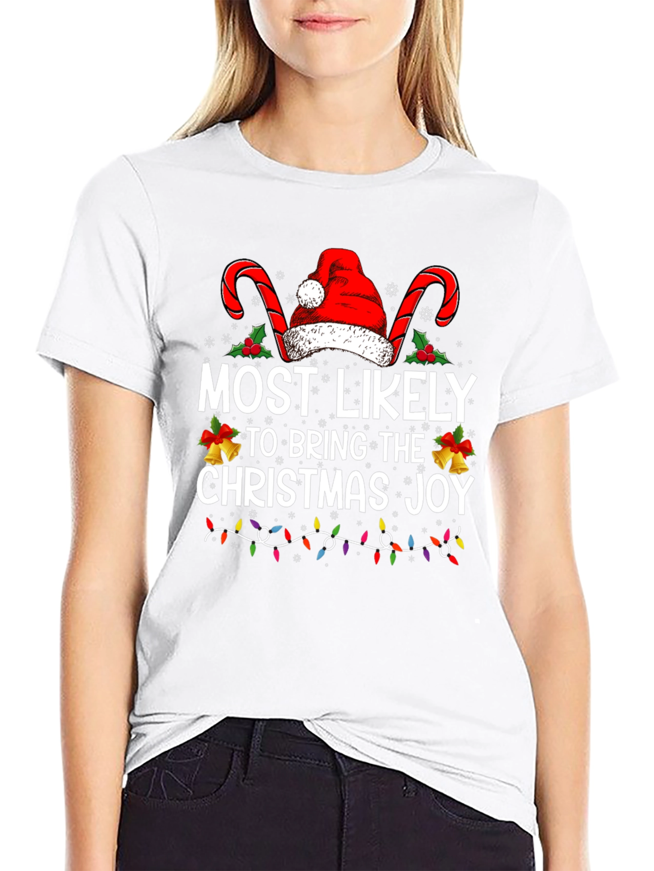 Most Likely to Bring Christmas Joy Holiday T-Shirt