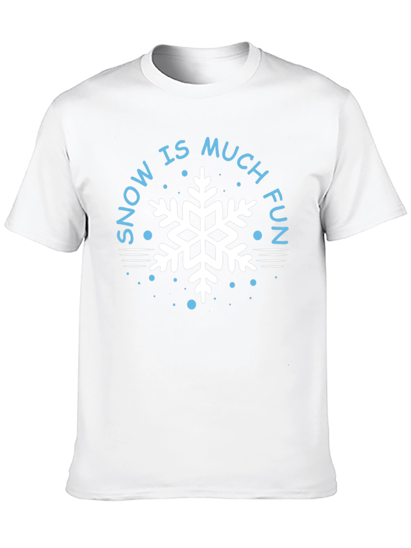 Snow is Much Fun Graphic Tee