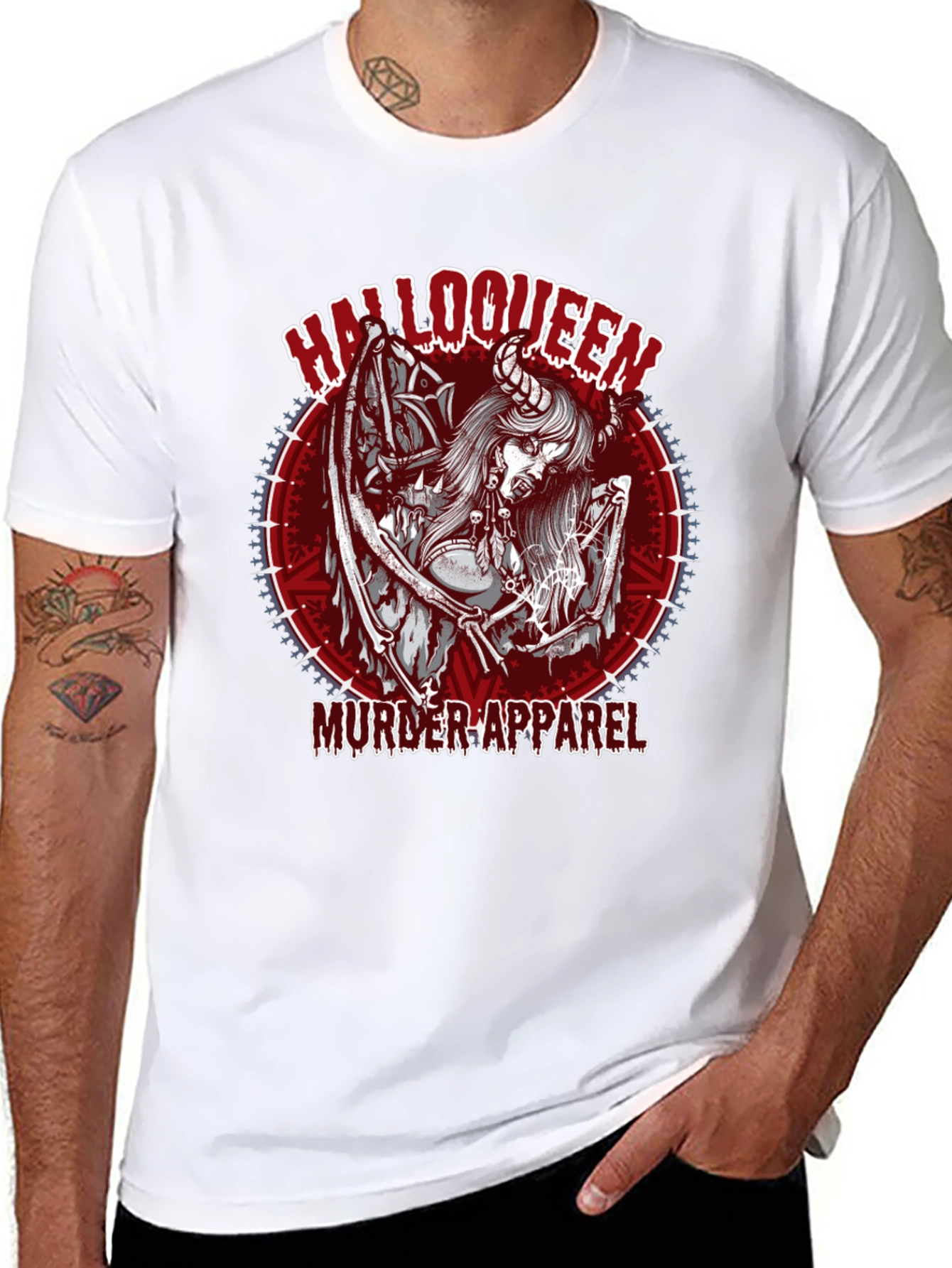 Hallowqueen Murder Apparel Graphic T-Shirt